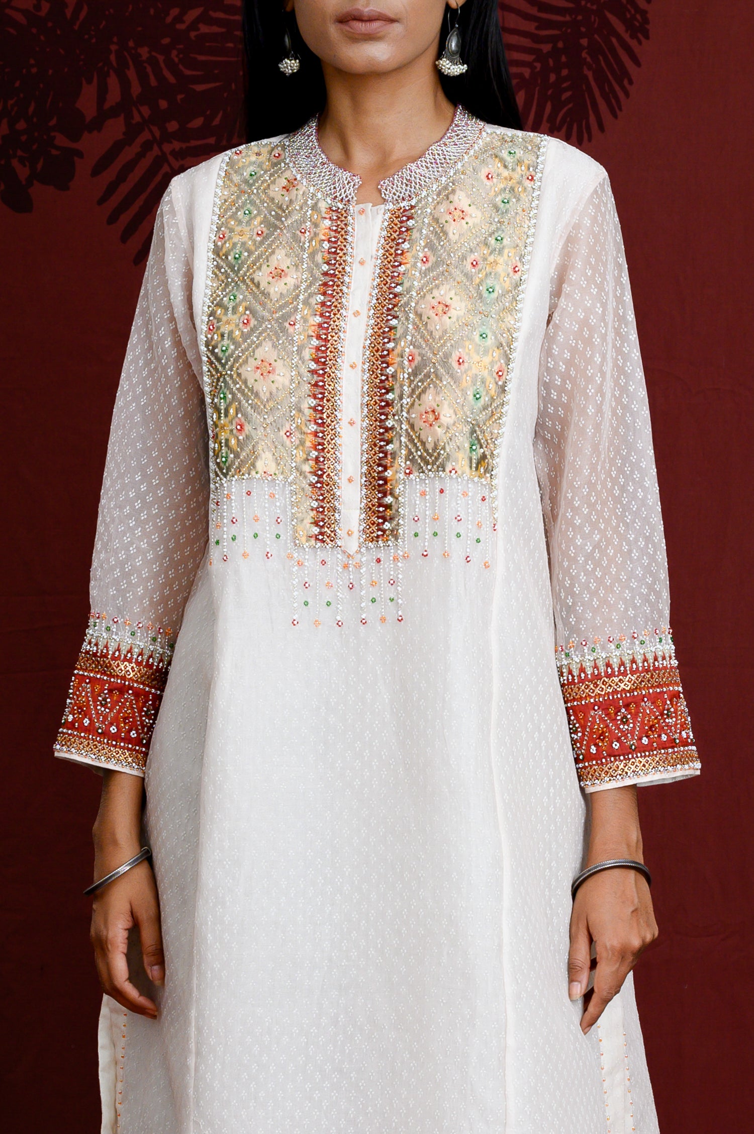 Choker Kurta | Blush Pink