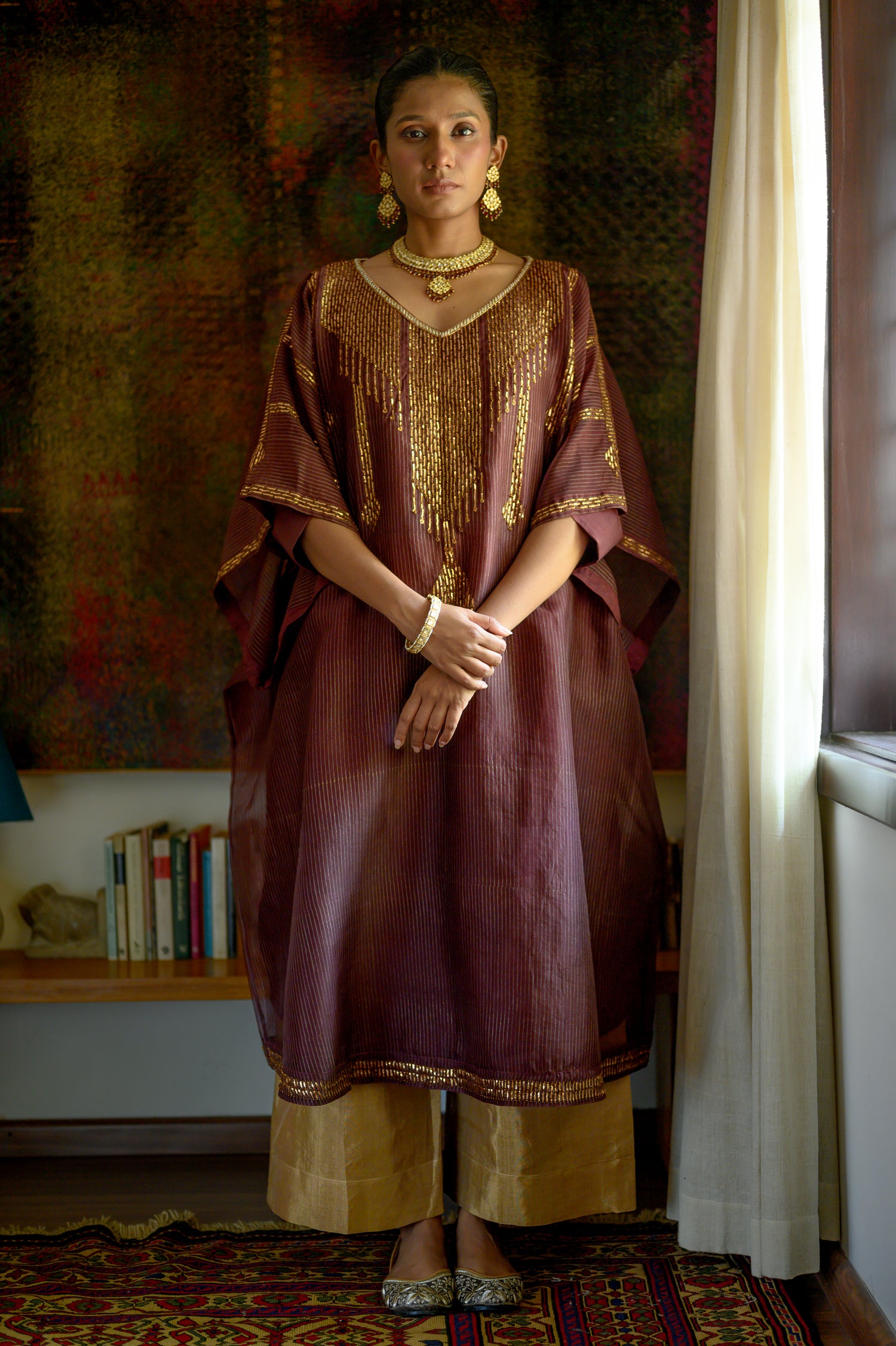 Deco Kaftan | Wine