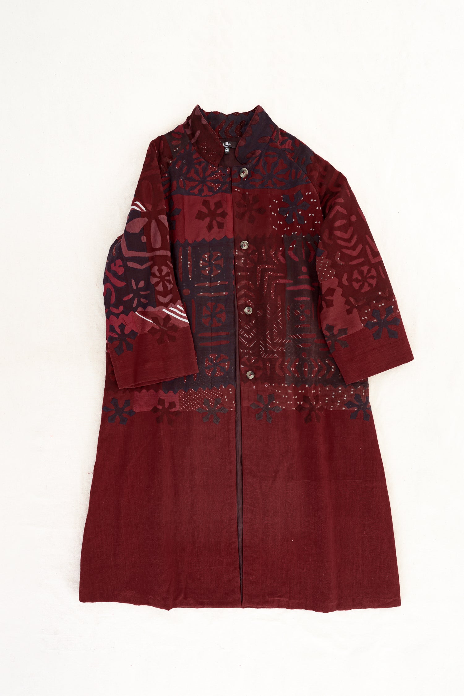 Sufiyan Long Jacket | Madder
