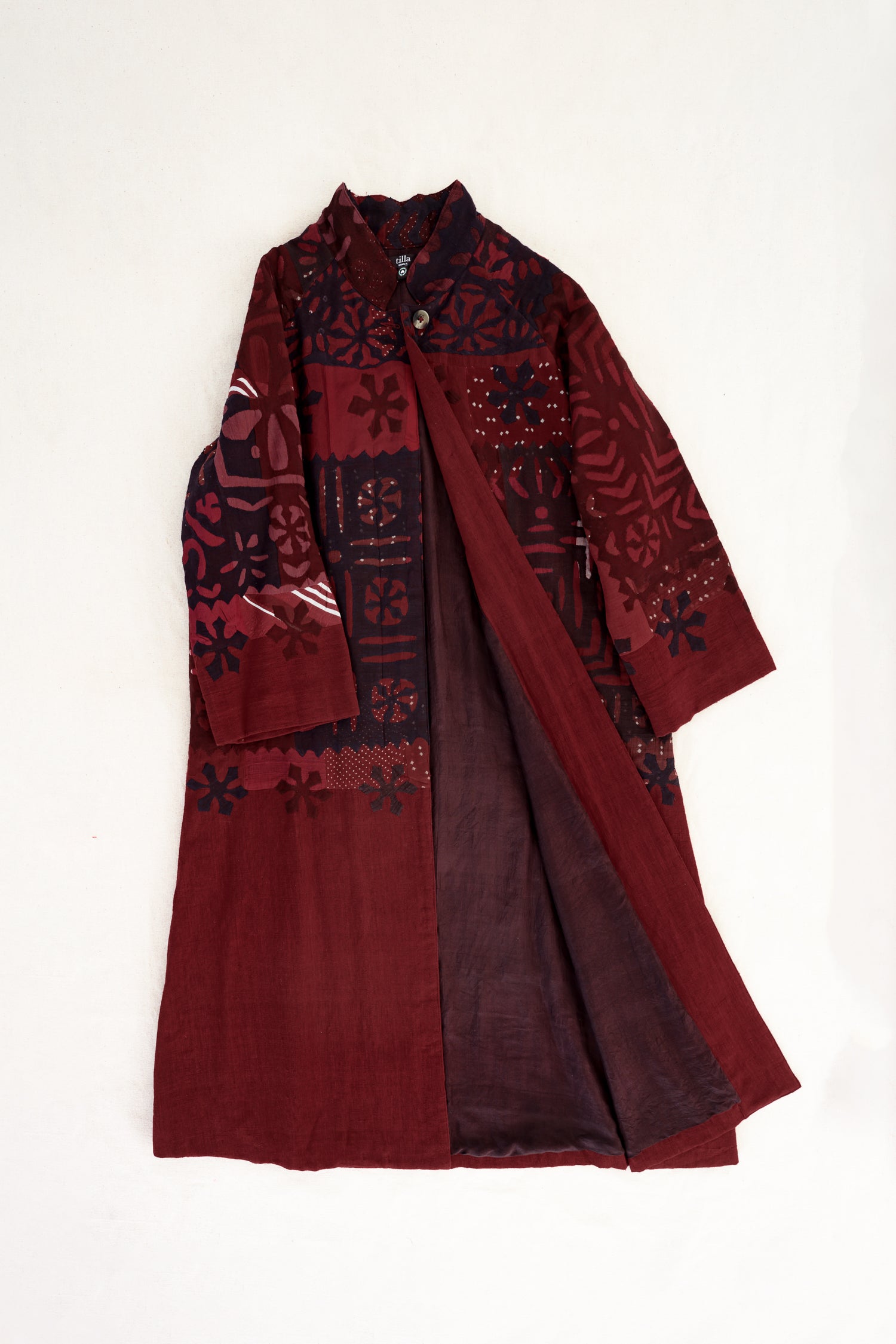 Sufiyan Long Jacket | Madder
