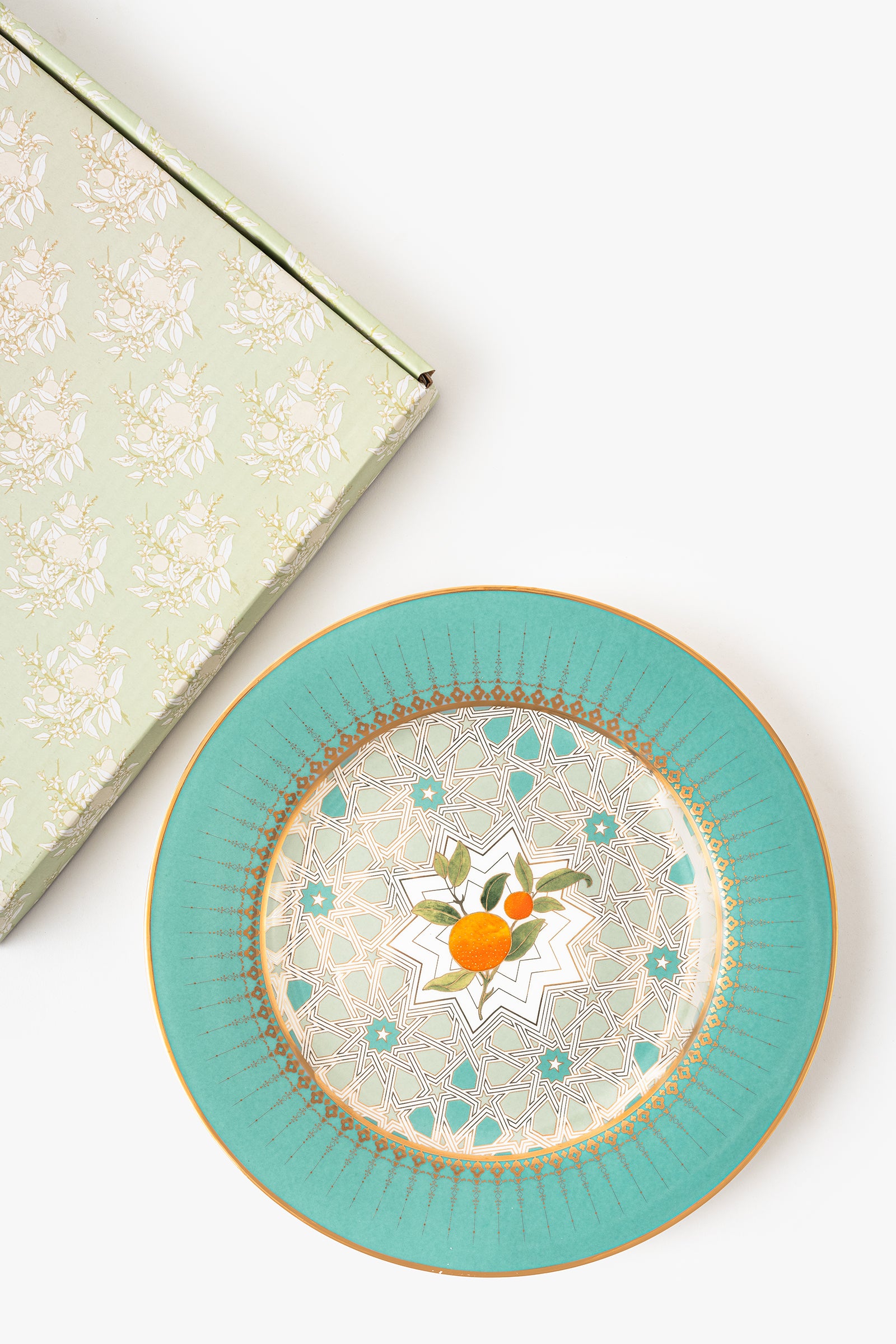 Tangerine Charger Plate