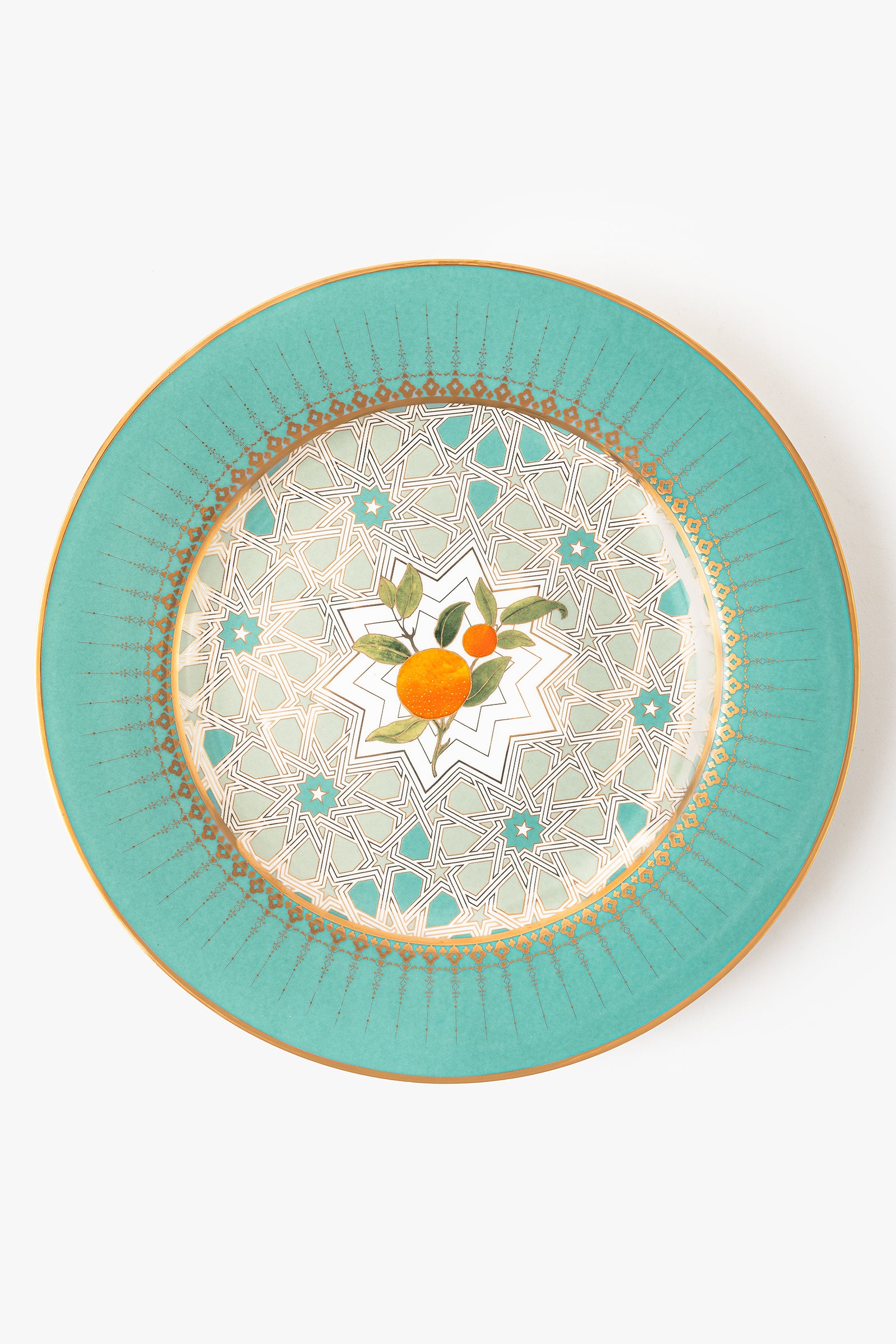 Tangerine Charger Plate