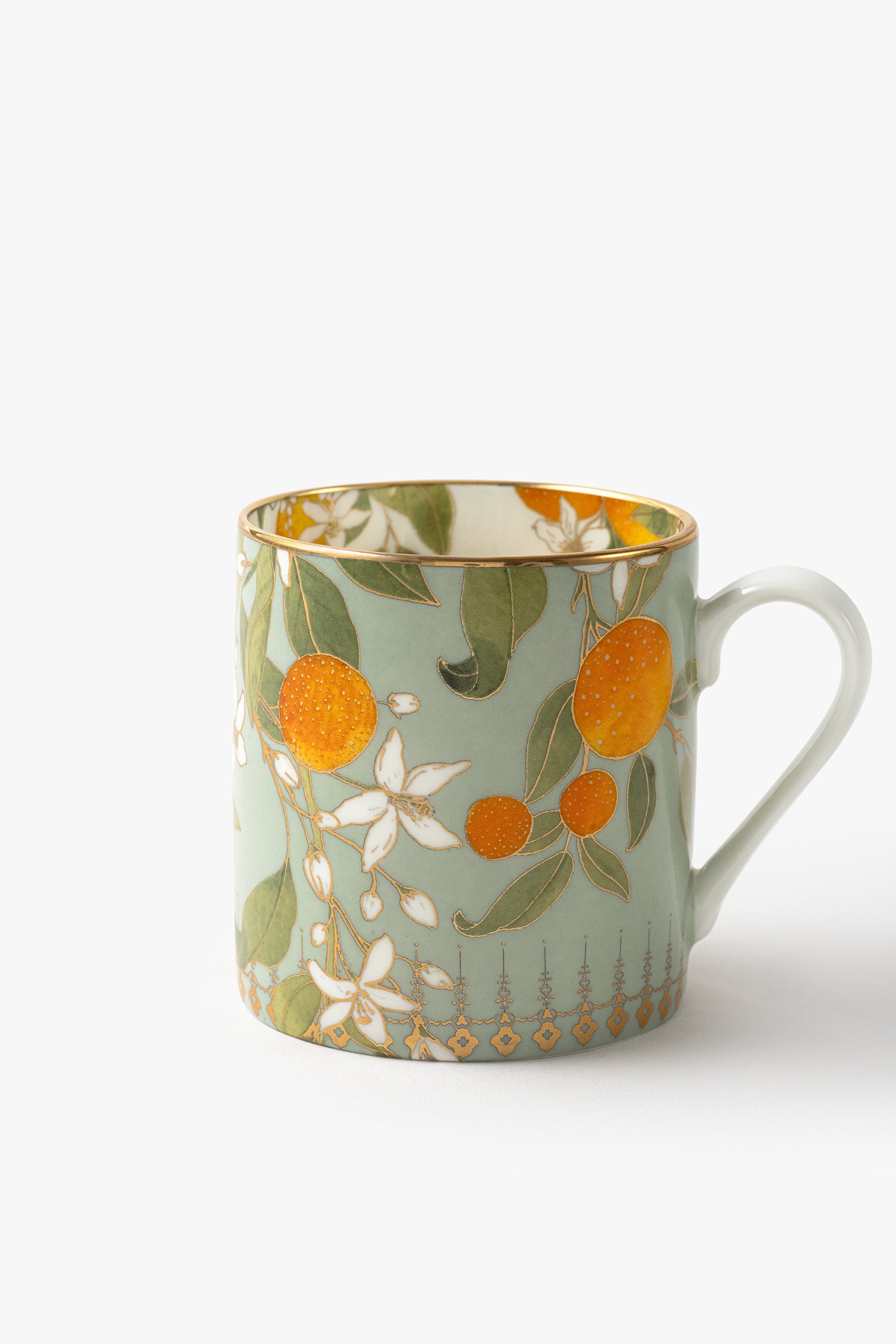 Tangerine Tea Mugs