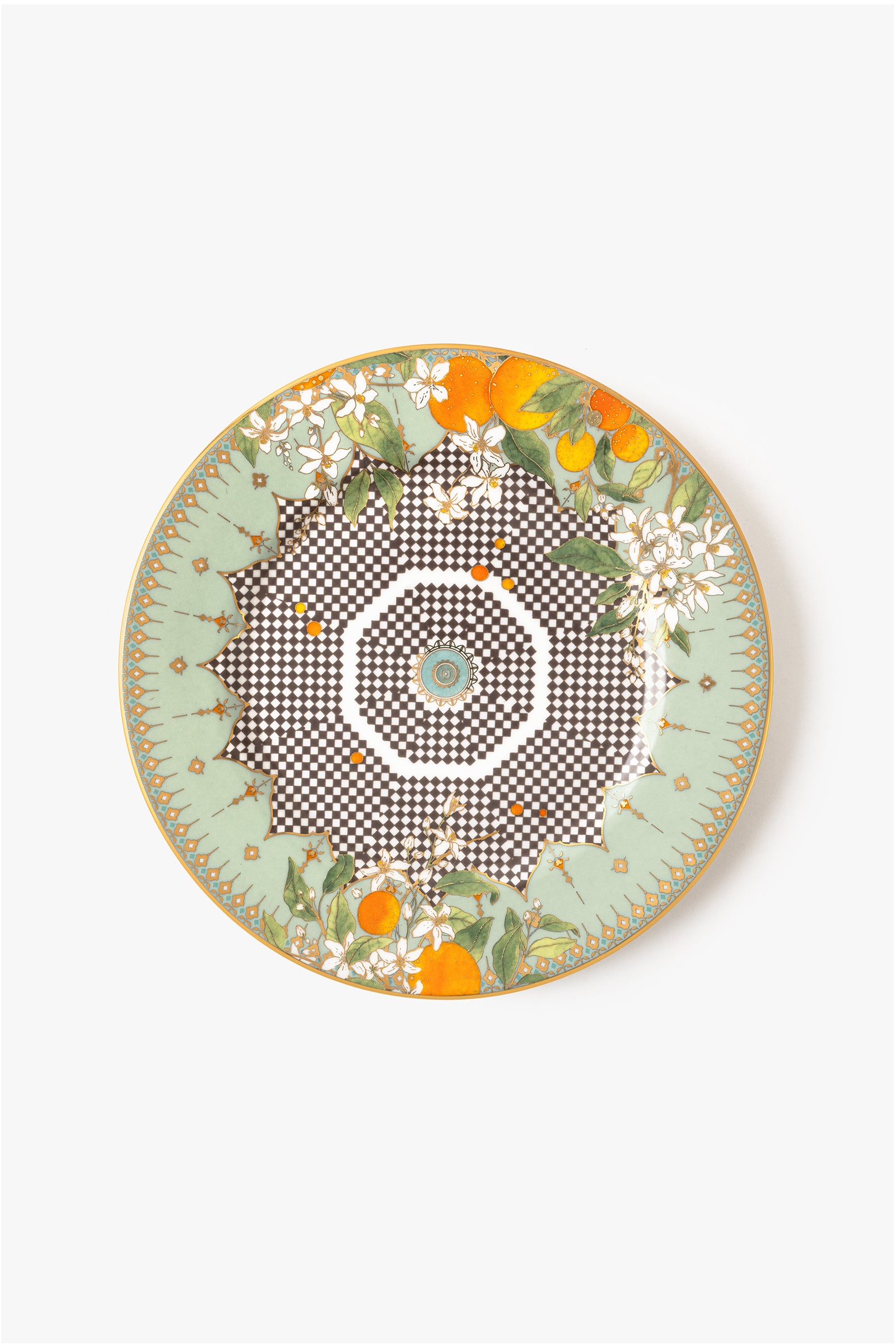 Tangerine Dessert Plates