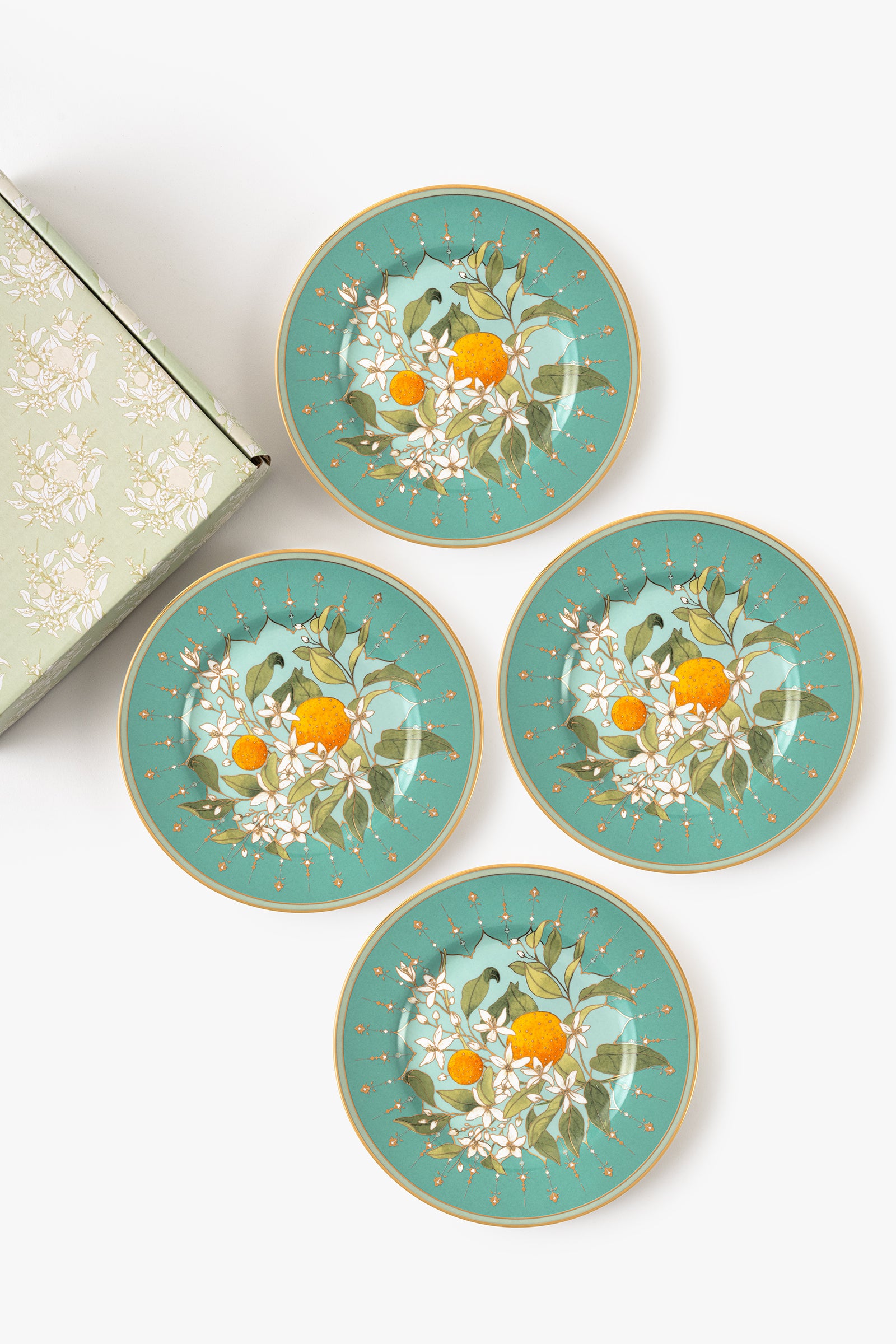 Tangerine Side Plates