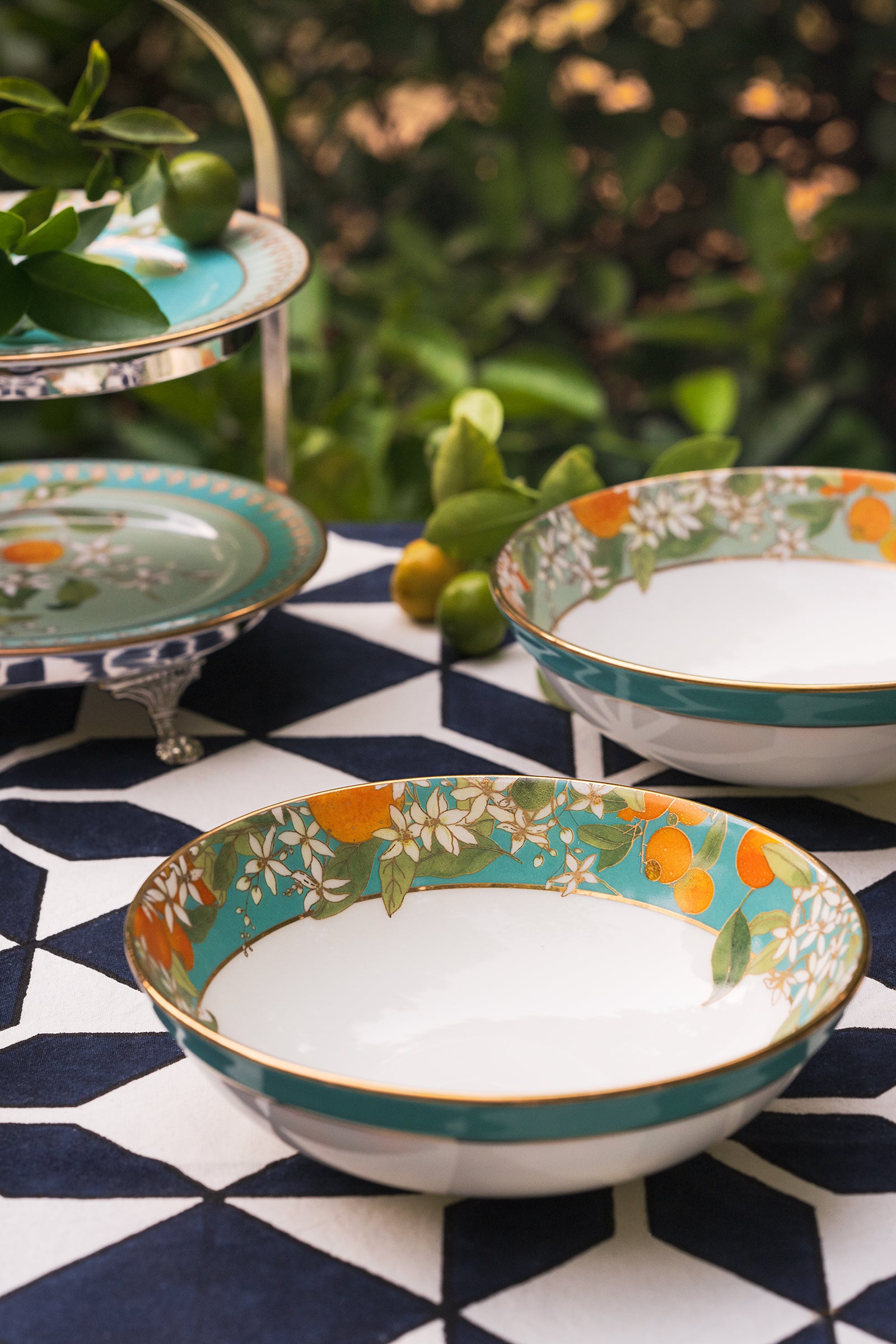 Tangerine Salad Bowls