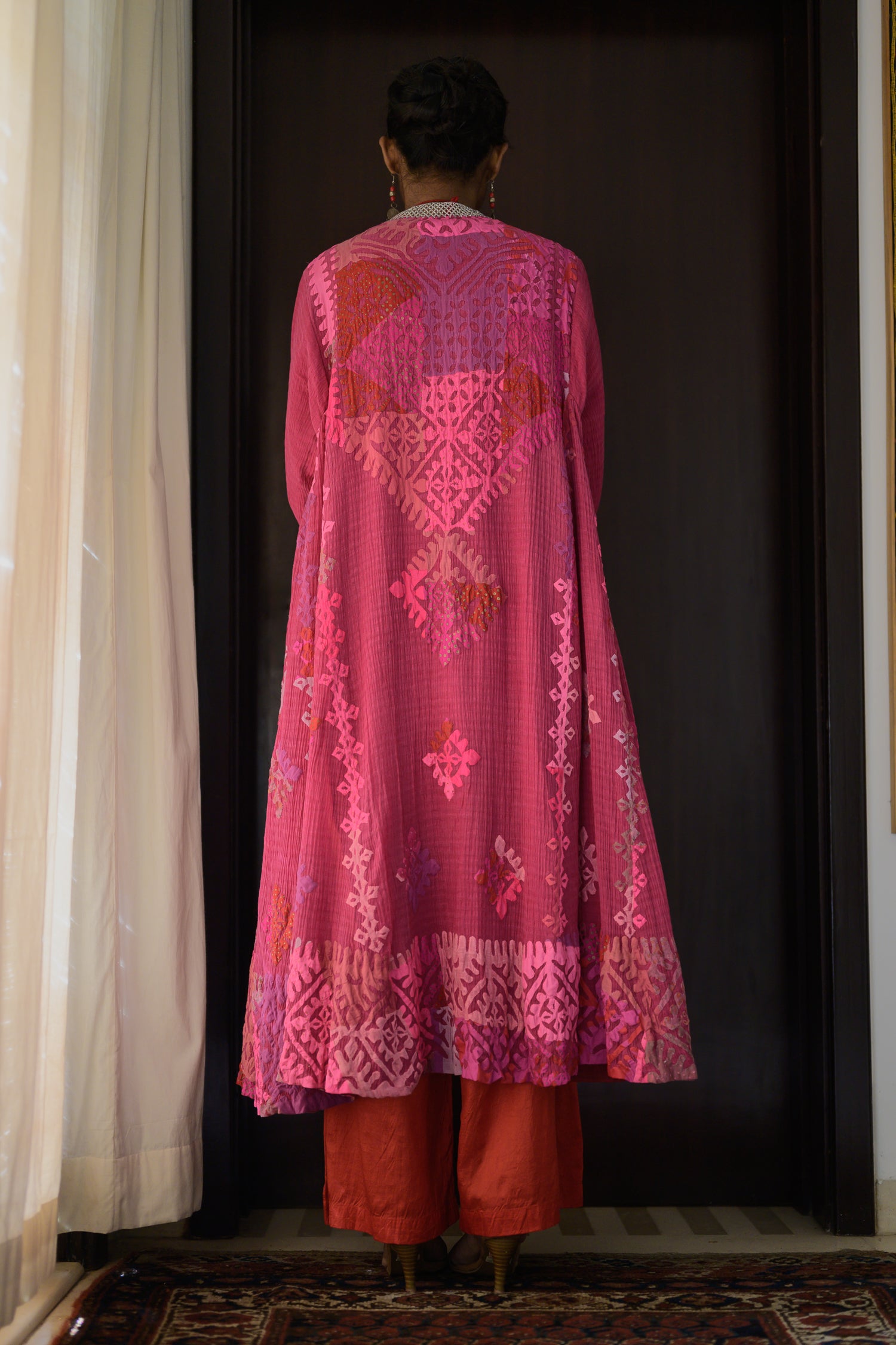 Qatab Jacket | Hot Pink