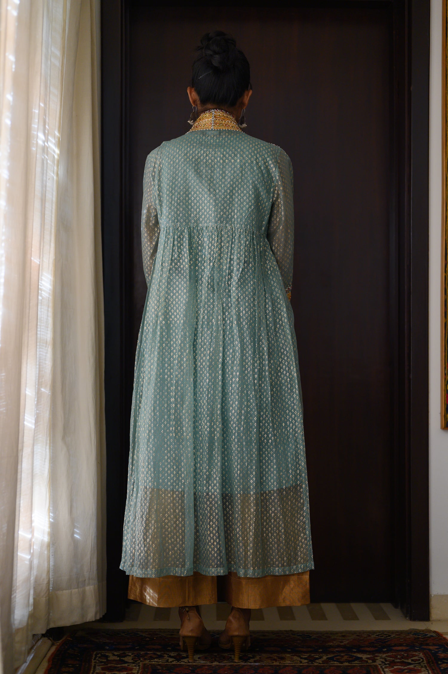 Balochi Jacket | Ice Blue