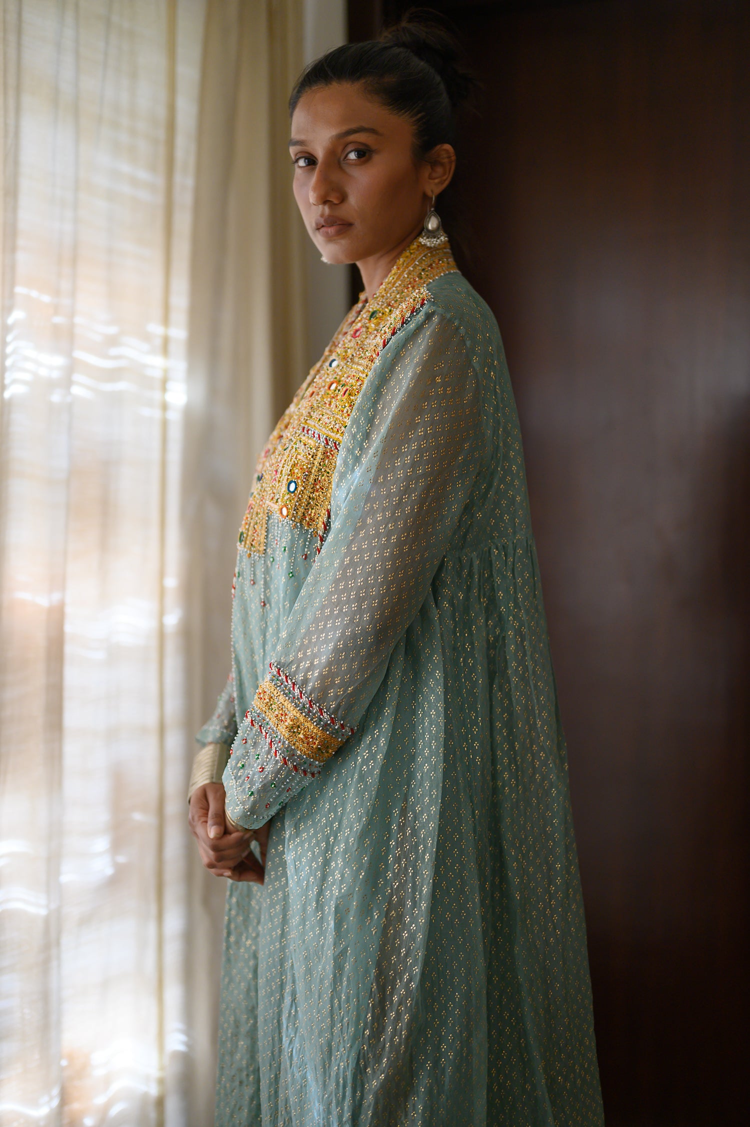 Balochi Jacket | Ice Blue