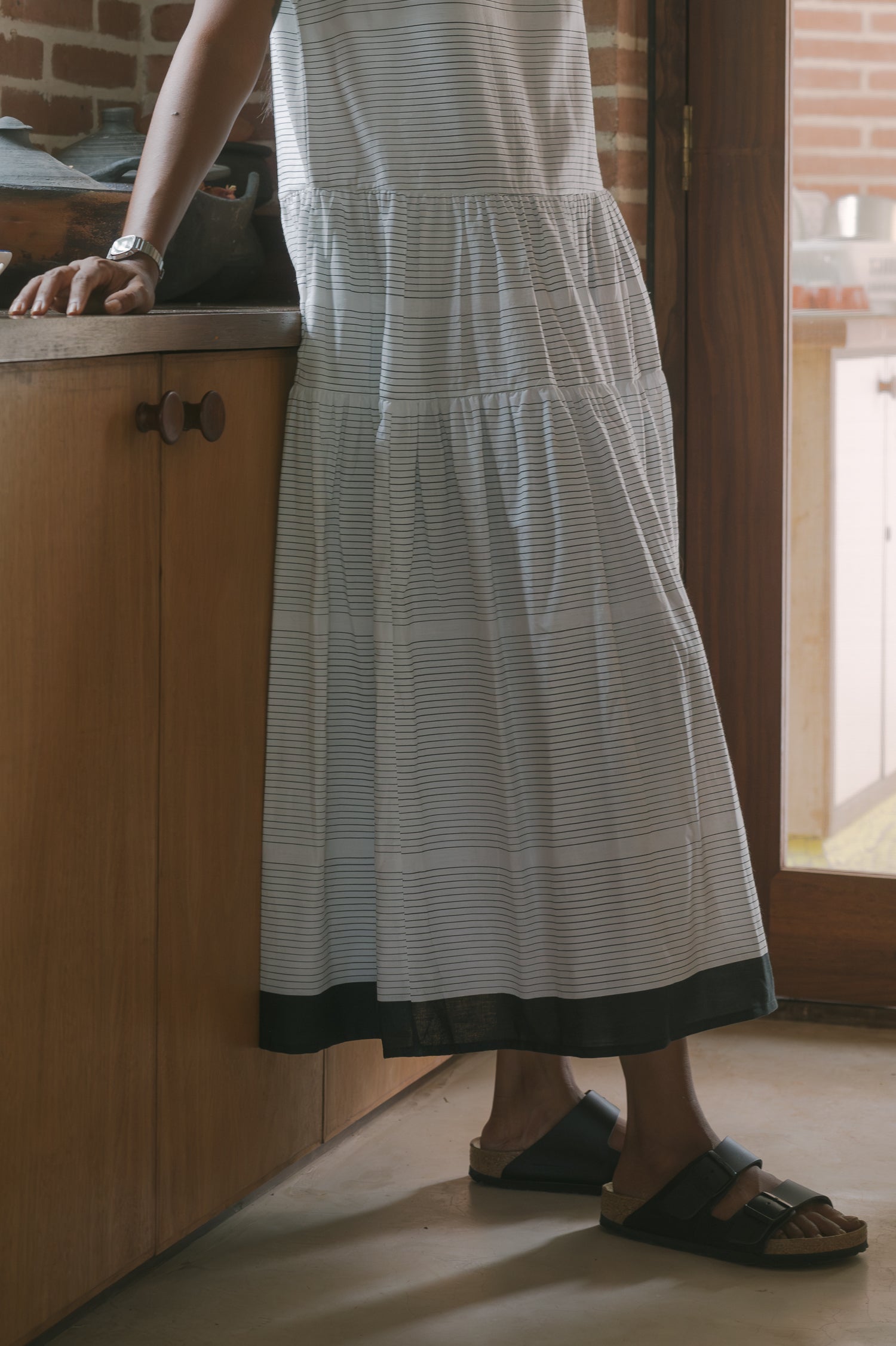 Anne Dress | Pinstripes