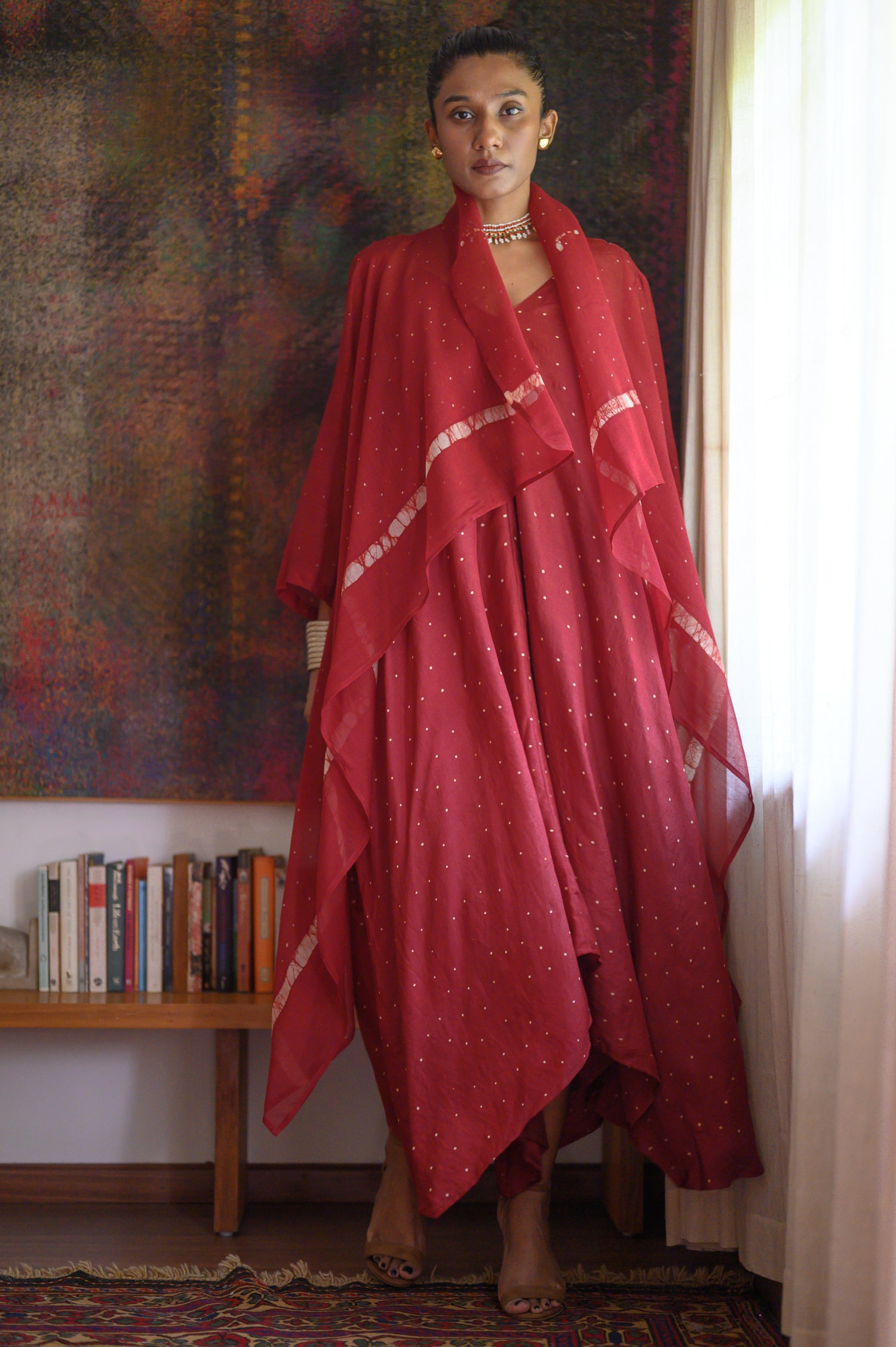Long Jacket | Tiny Dots