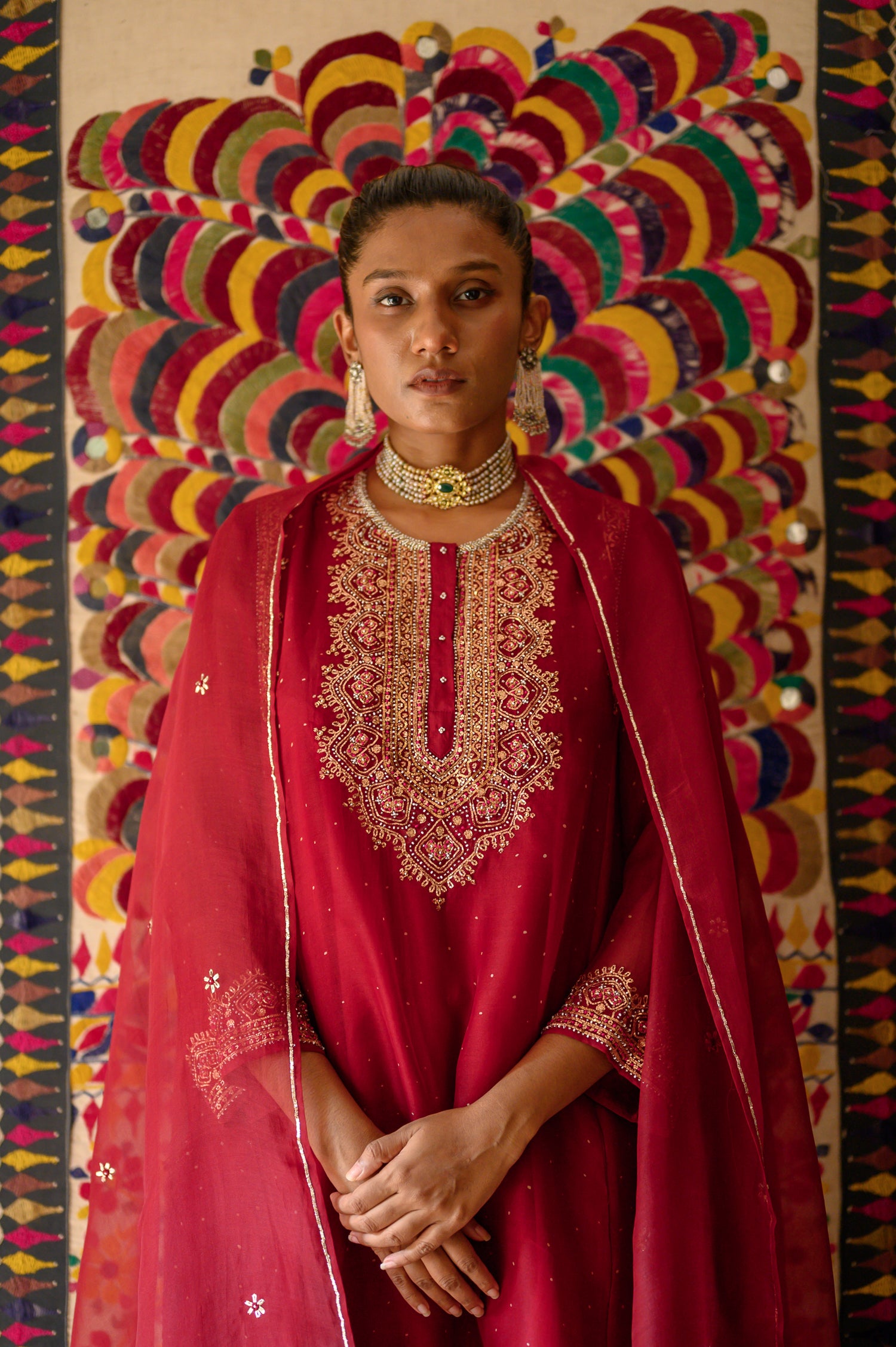 Diya Kurta | Madder