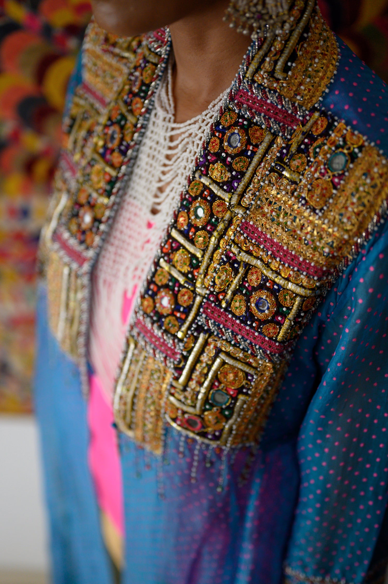 Balochi Jacket | Uzbek Blue