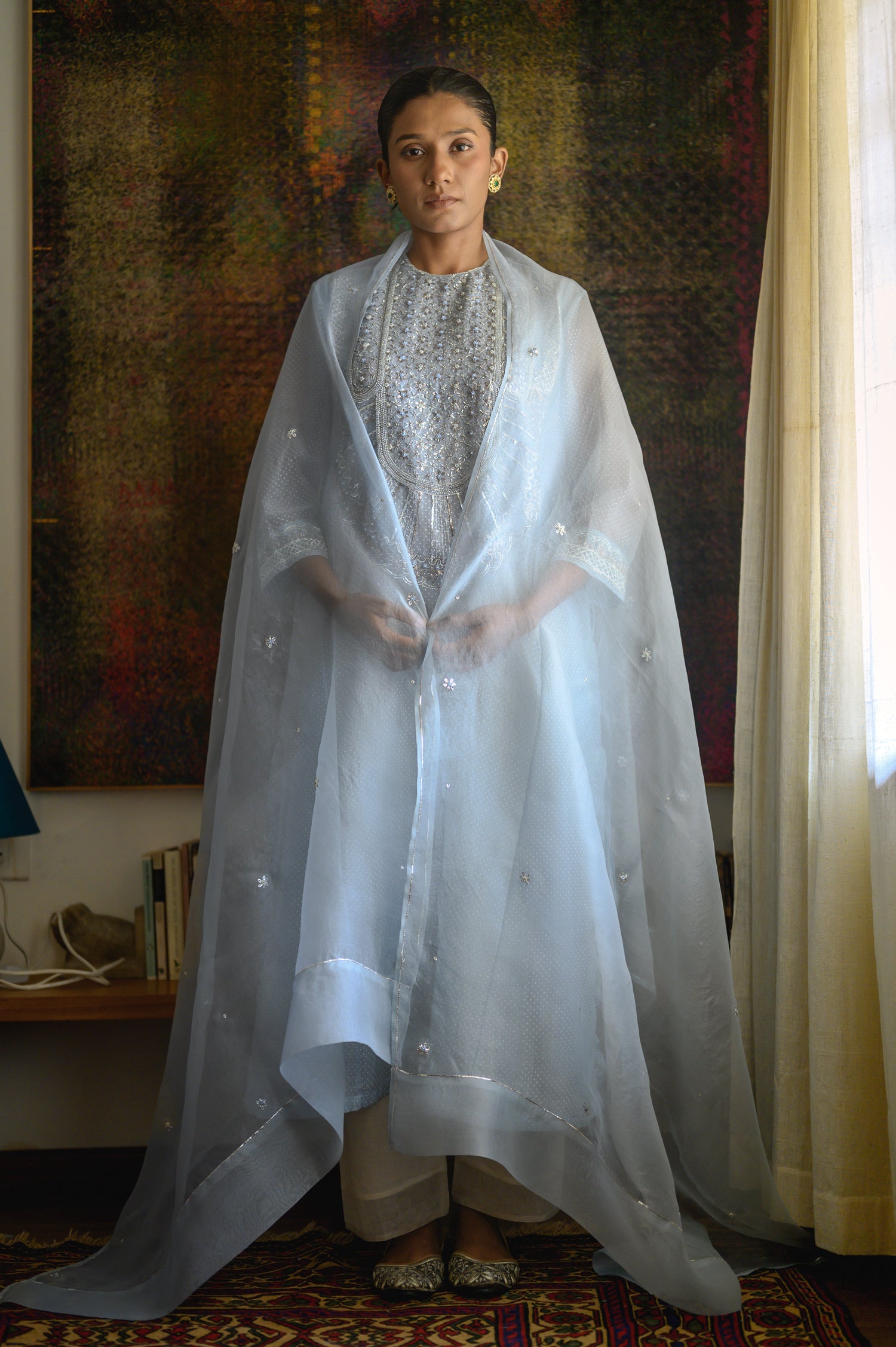 Parijat Kurta | Neel Blue
