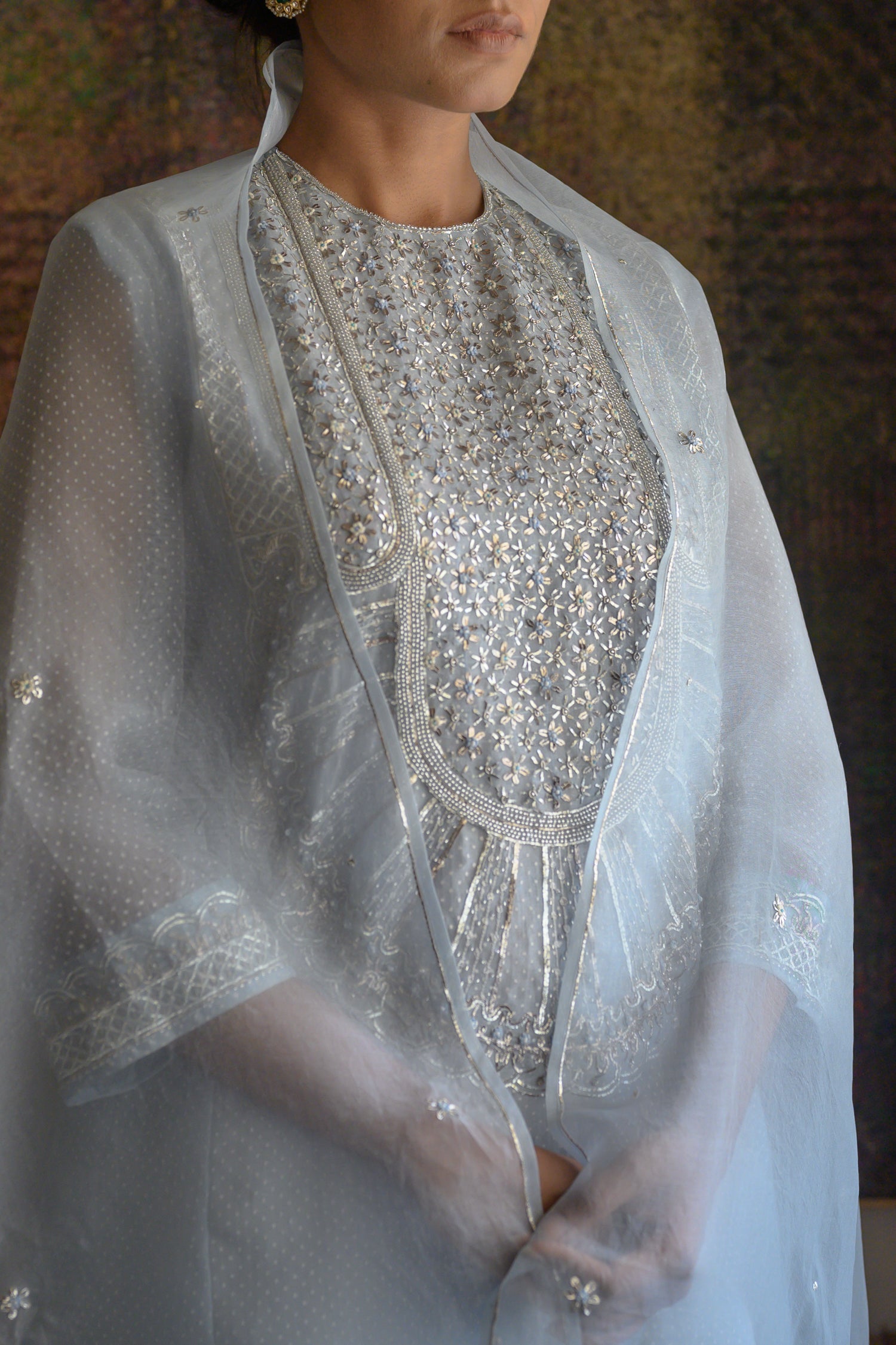 Parijat Kurta | Neel Blue