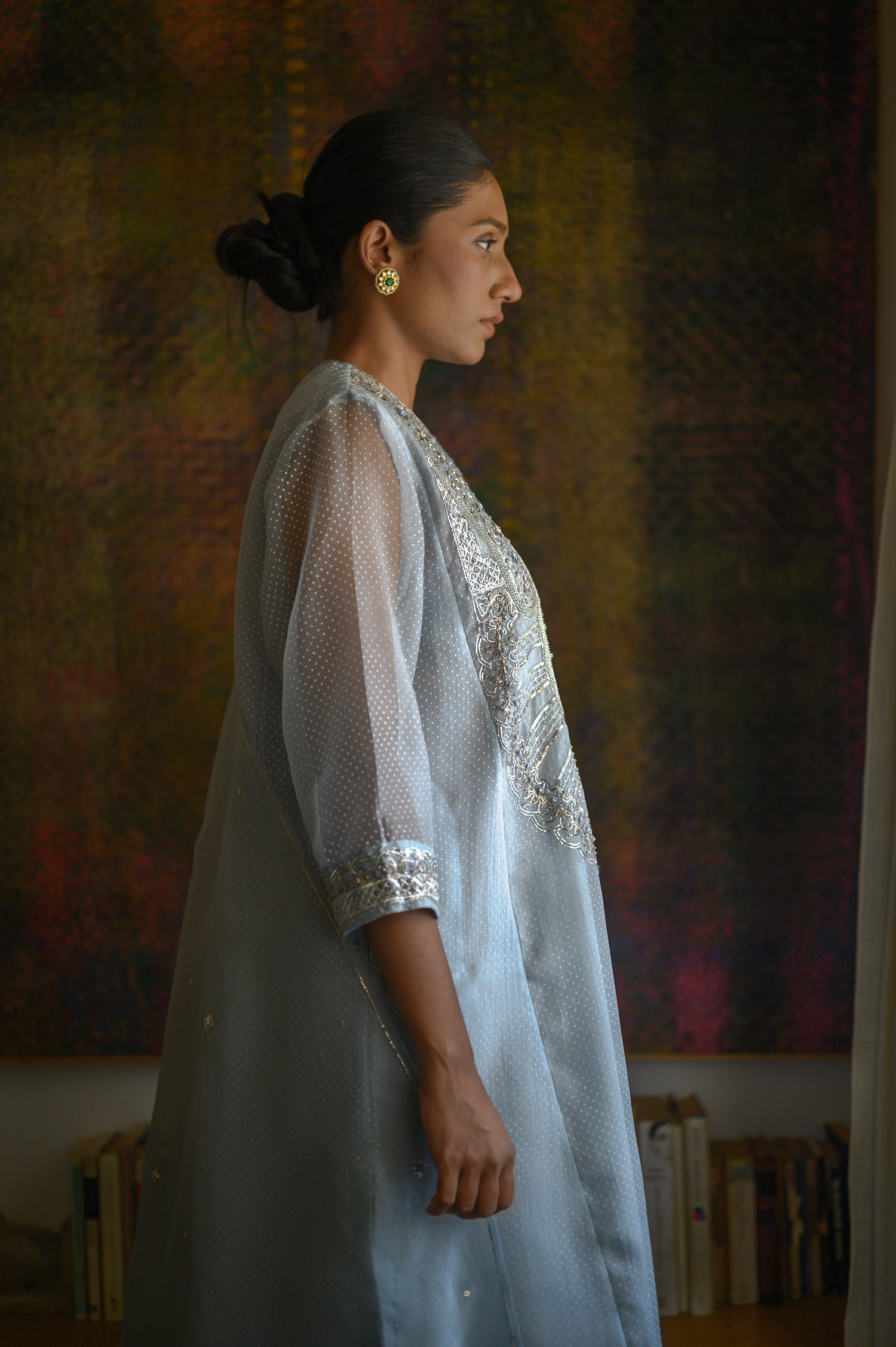 Parijat Kurta | Neel Blue