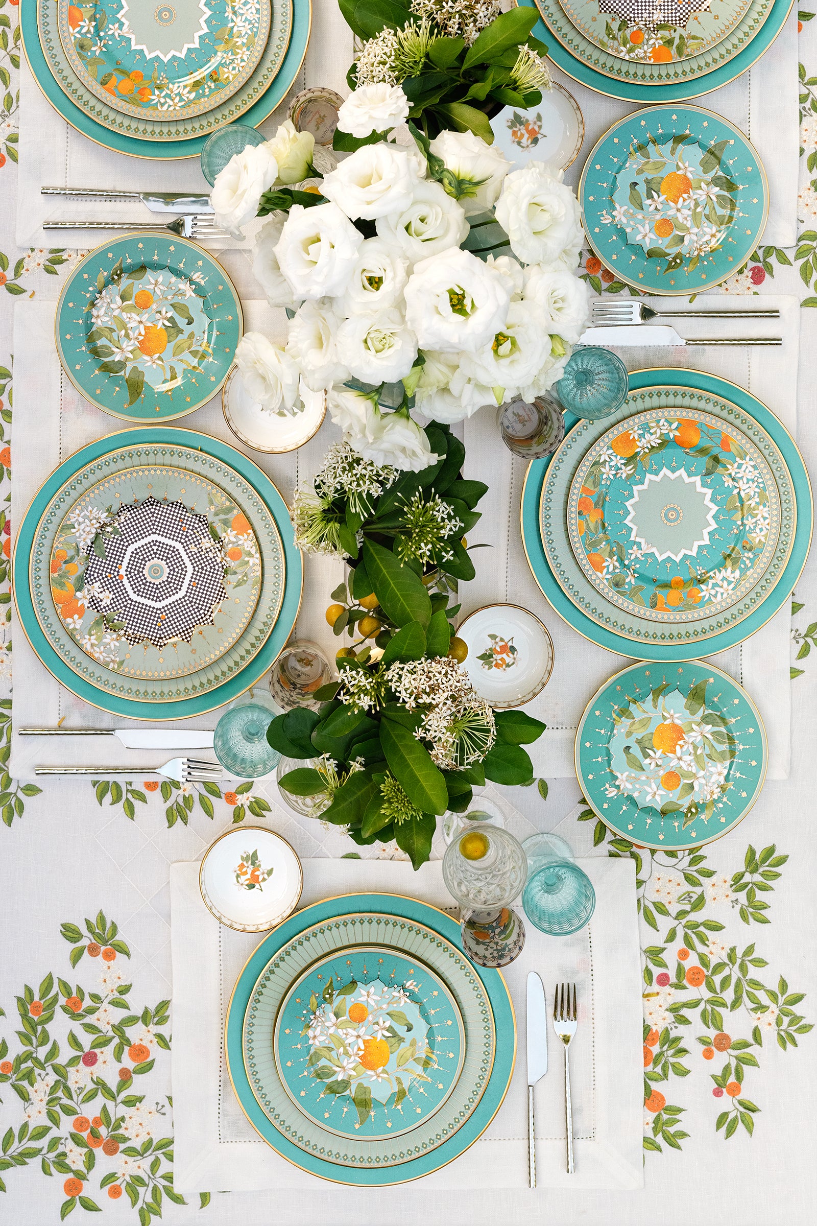 Tangerine Side Plates