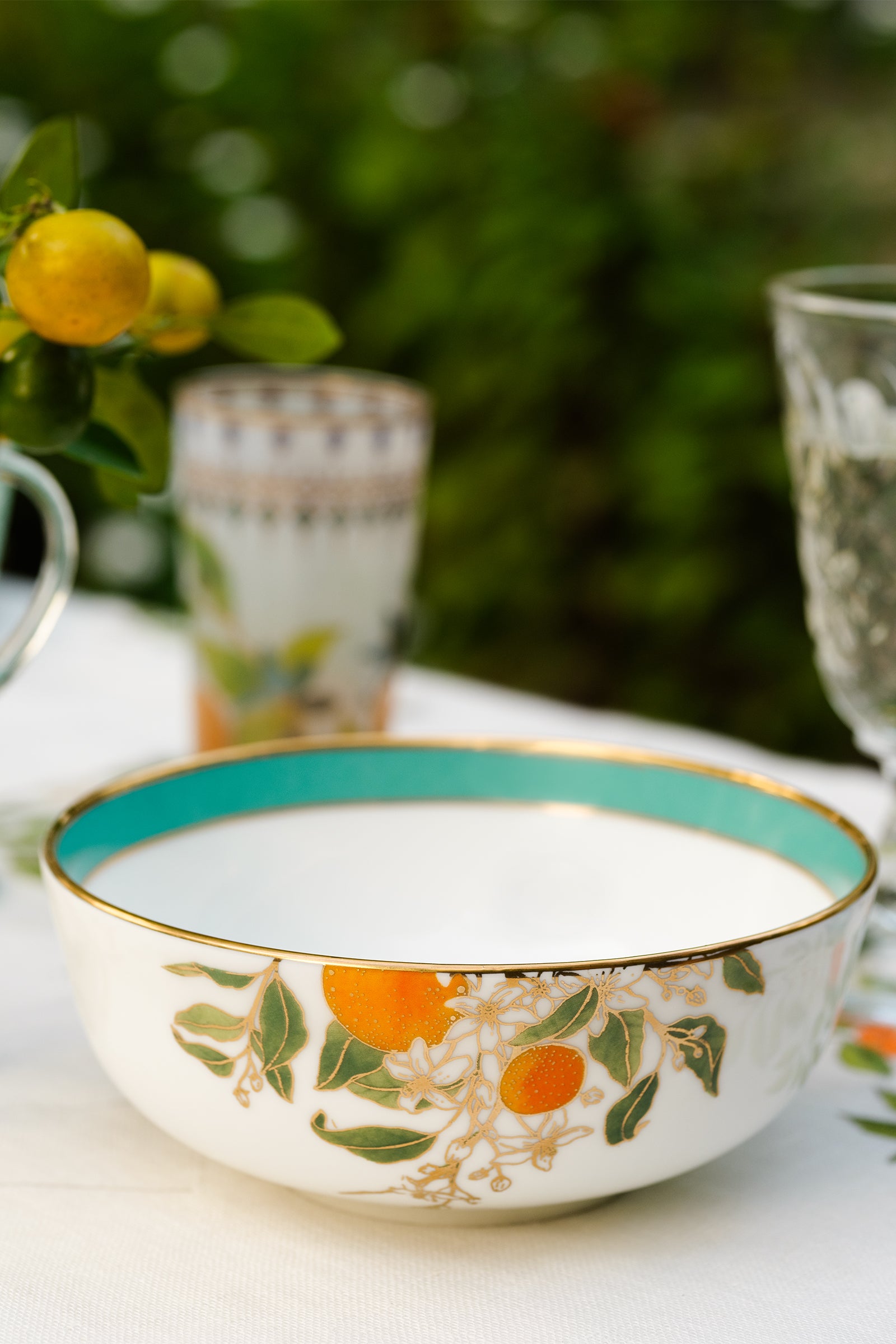 Tangerine Serving Bowl 6"