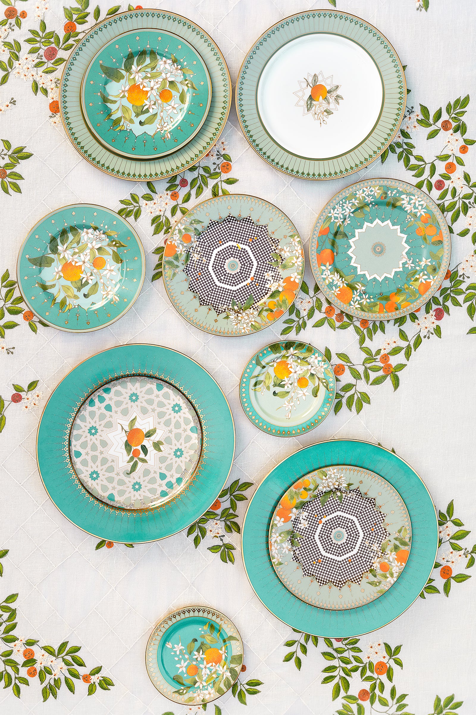 Tangerine Charger Plate