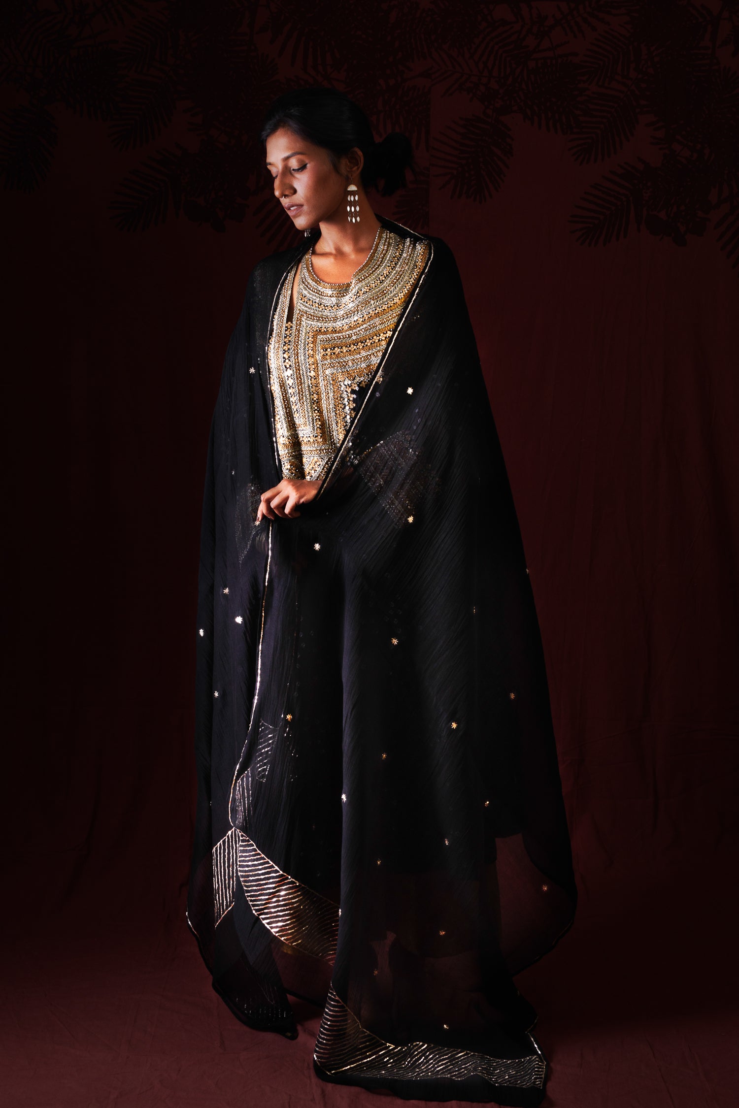 Afghan Kurta | Black