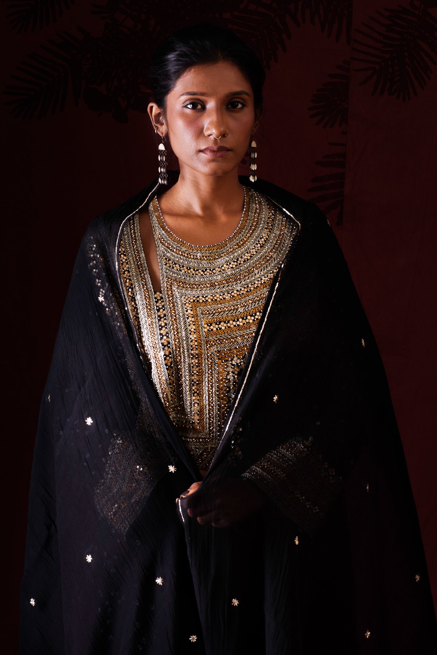 Afghan Kurta | Black
