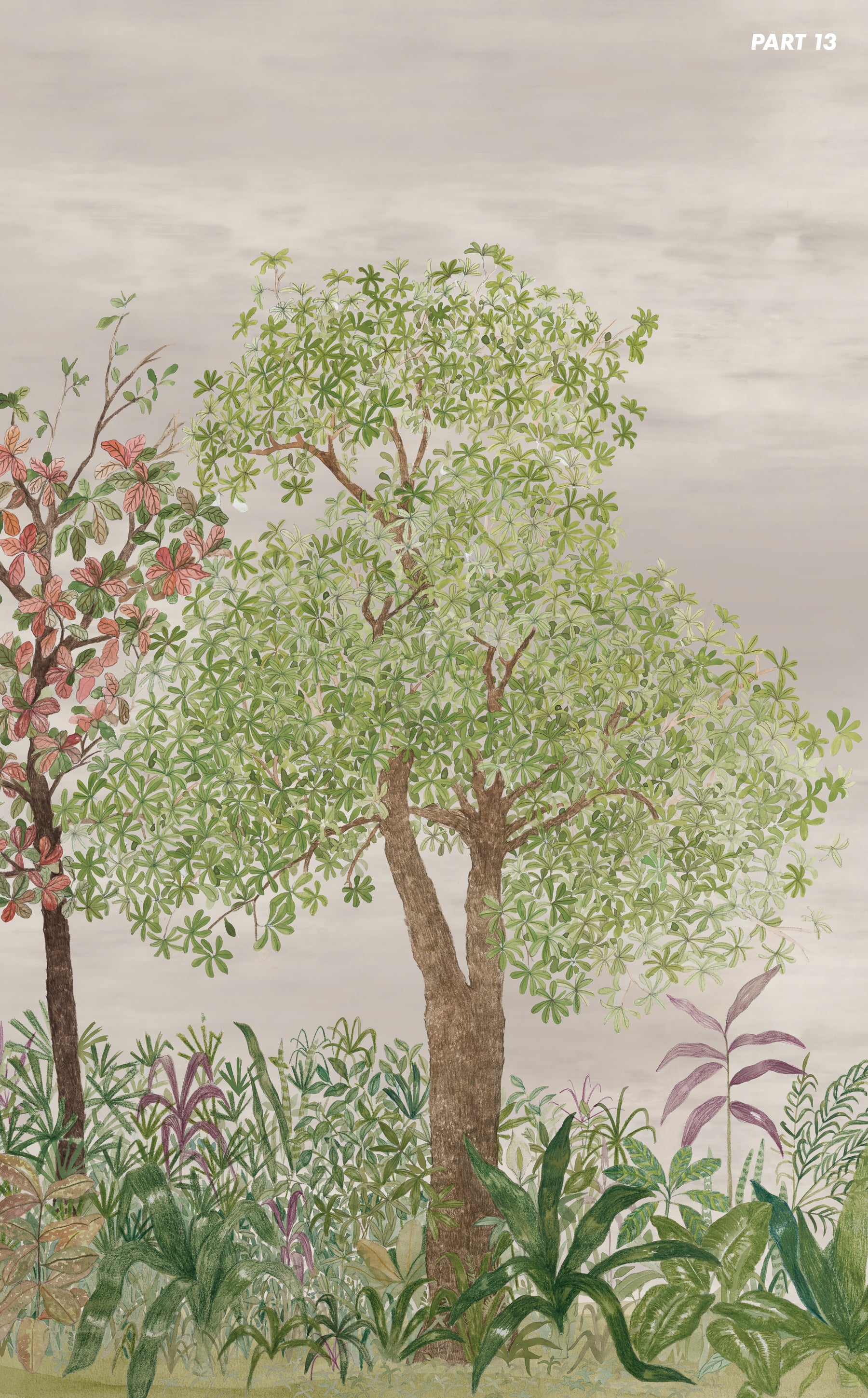 Wild Garden Panorama