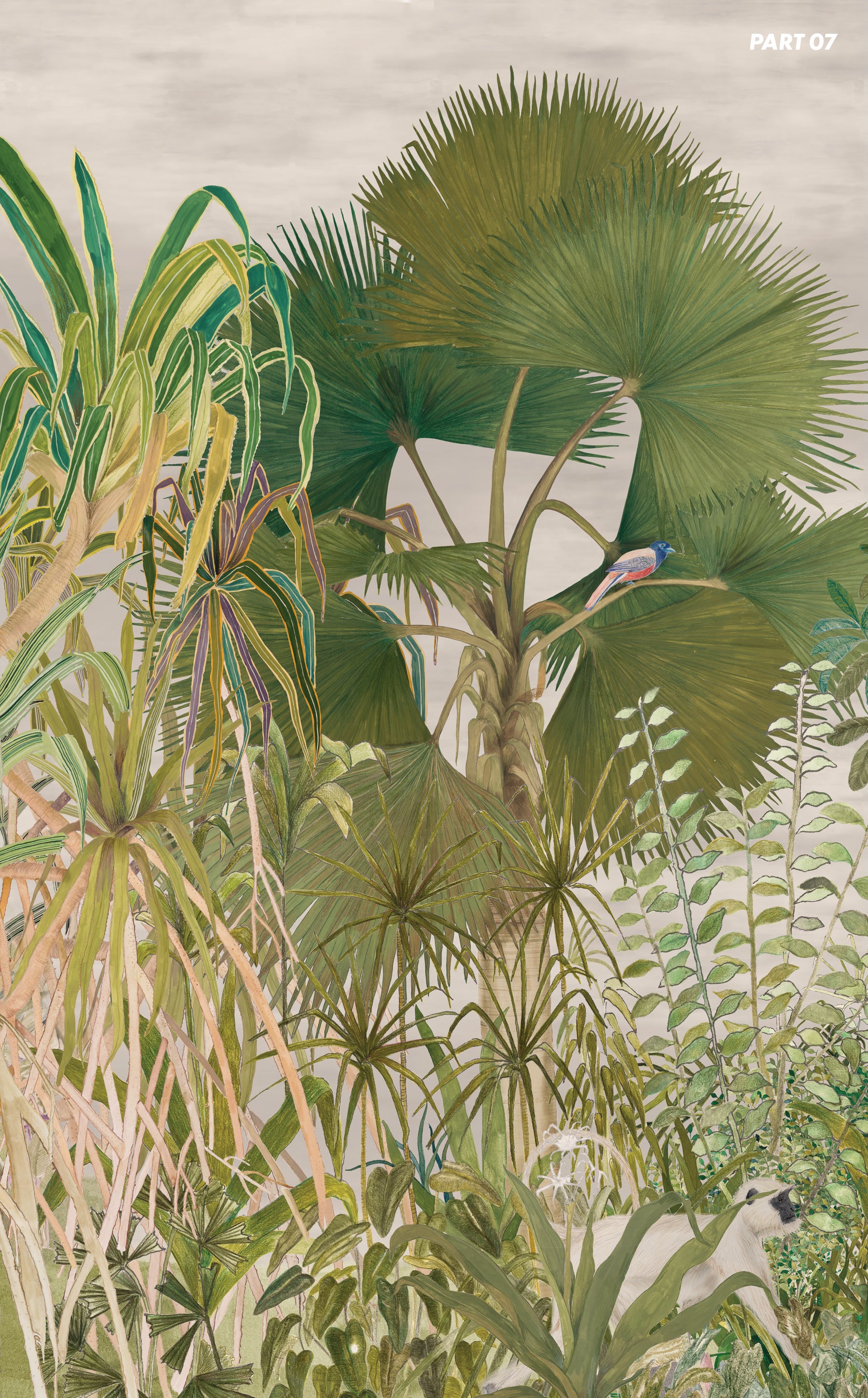 Wild Garden Panorama