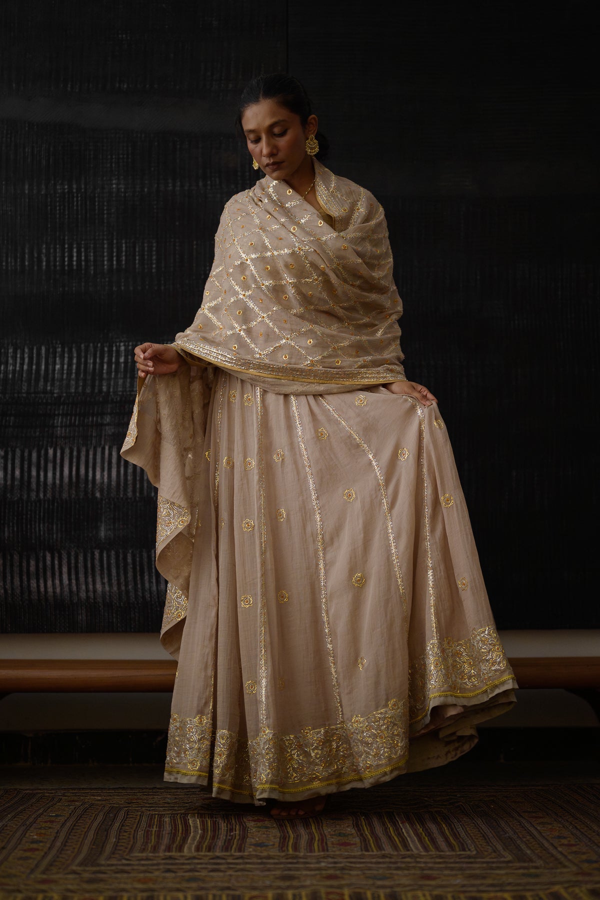 Charbagh Lehenga Set | Muga