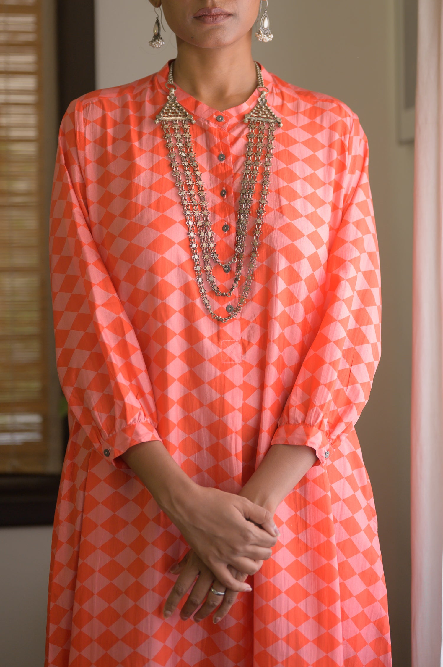 Jodhpur Dress | Small Diamonds