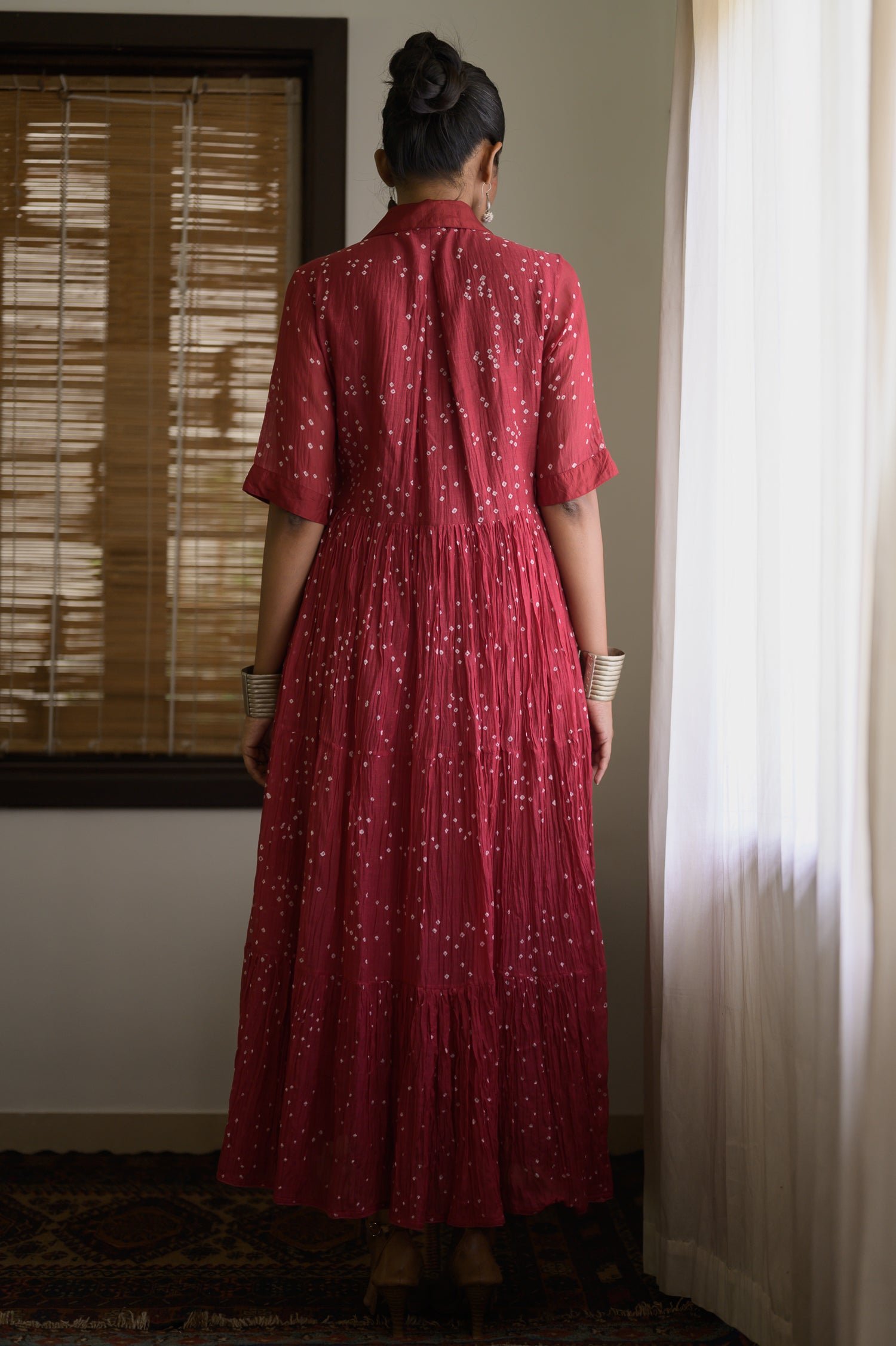 Long Shirred Dress | Madder