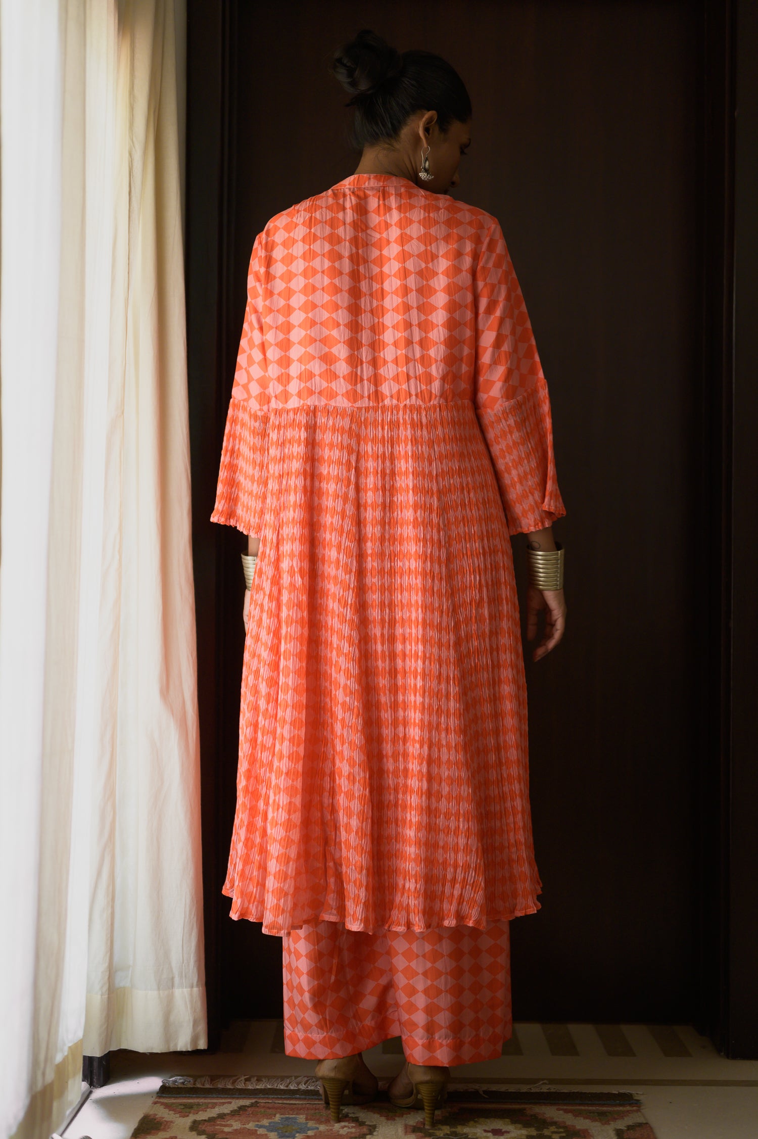 Layla Kurta | Small Diamonds