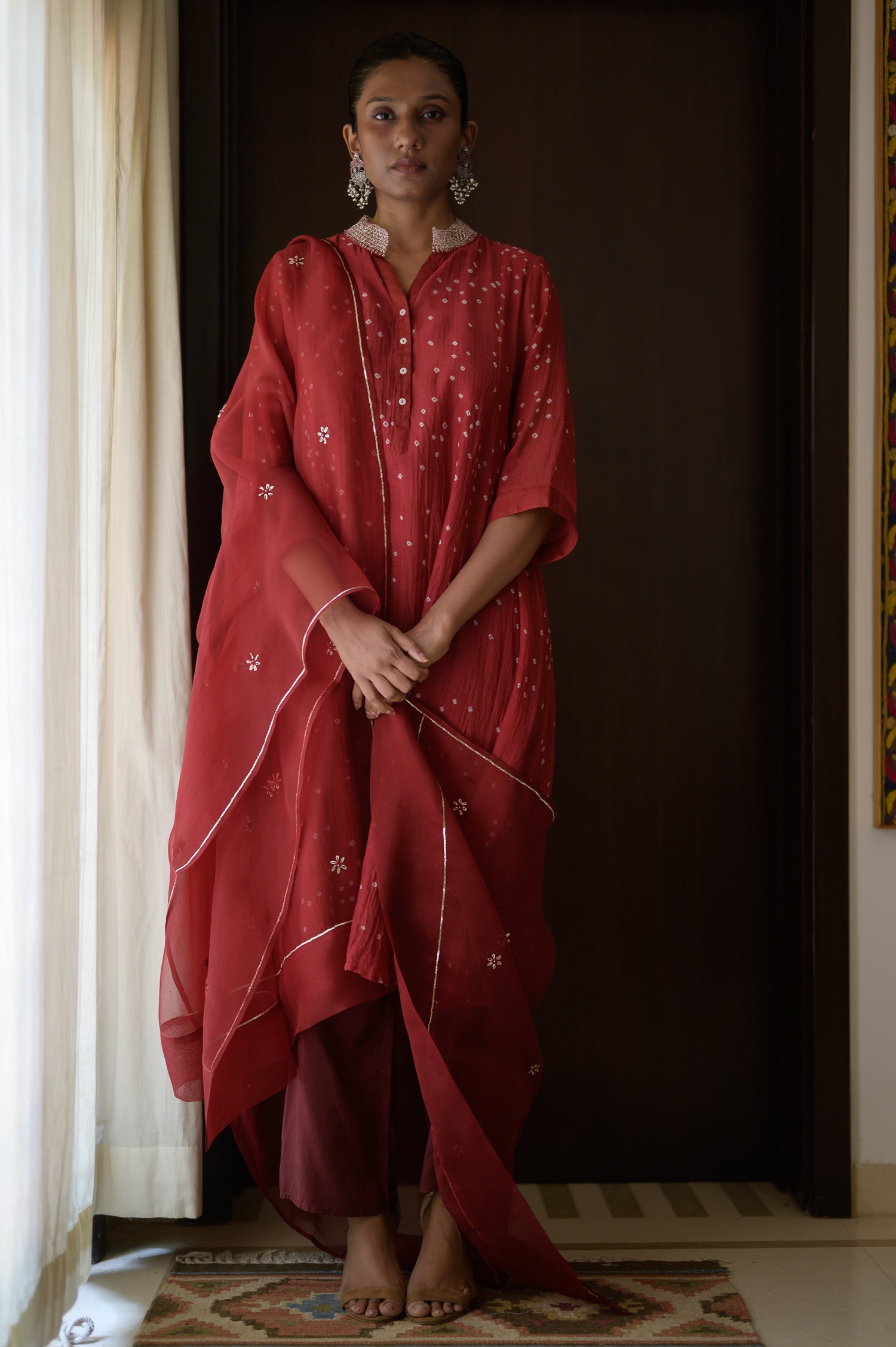 Choker Kurta | Madder