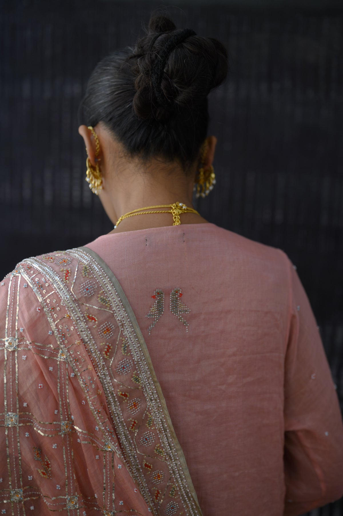 Patan Lehenga & Kurta Set | Onion Pink
