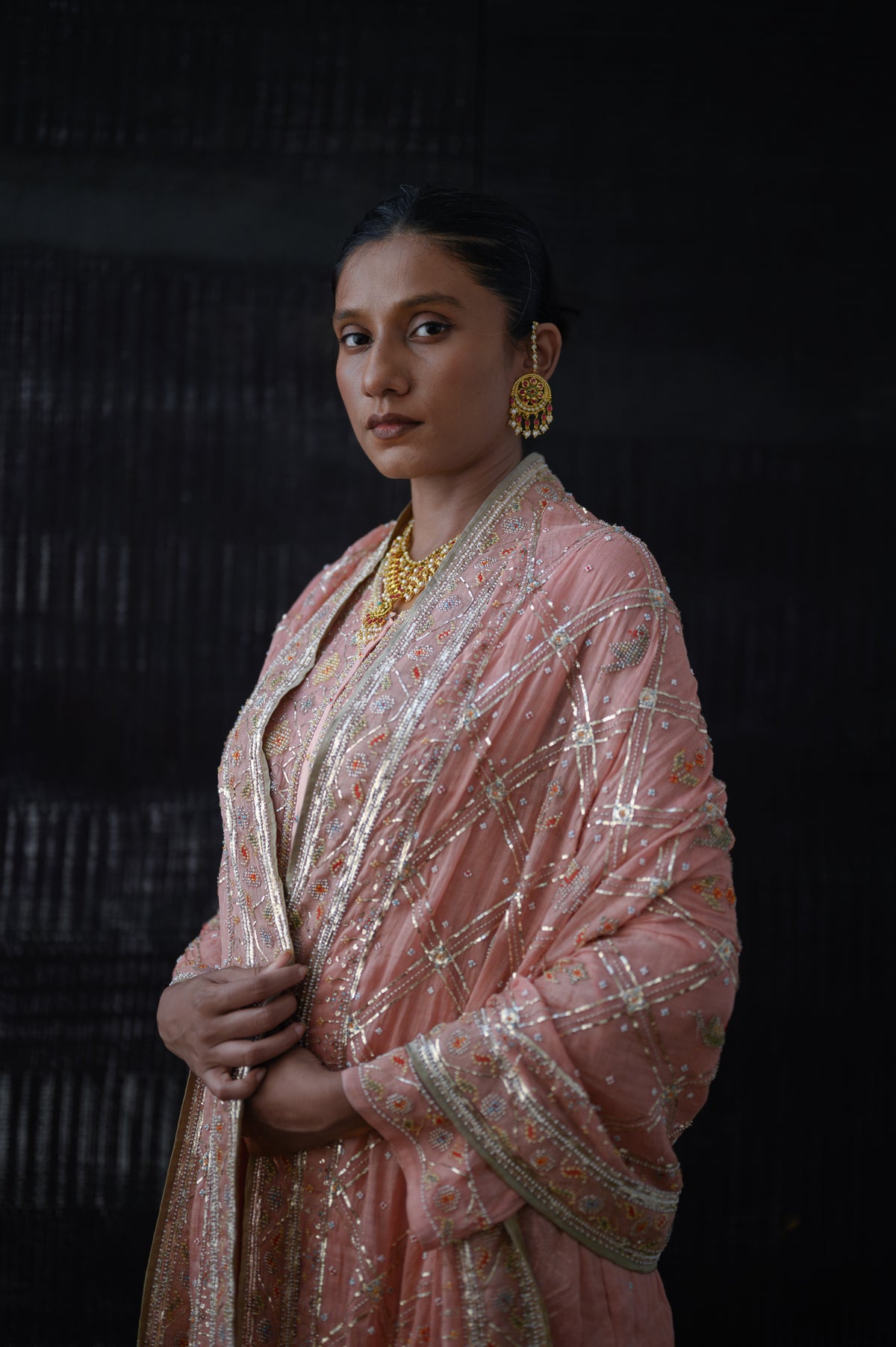 Patan Lehenga & Kurta Set | Onion Pink