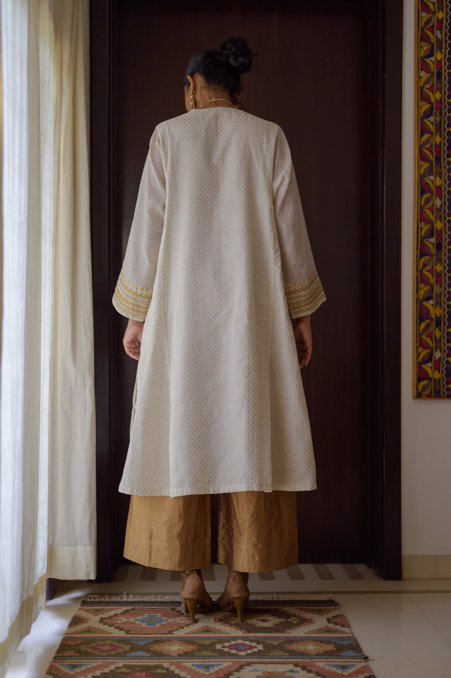 Afghan Kurta | Natural