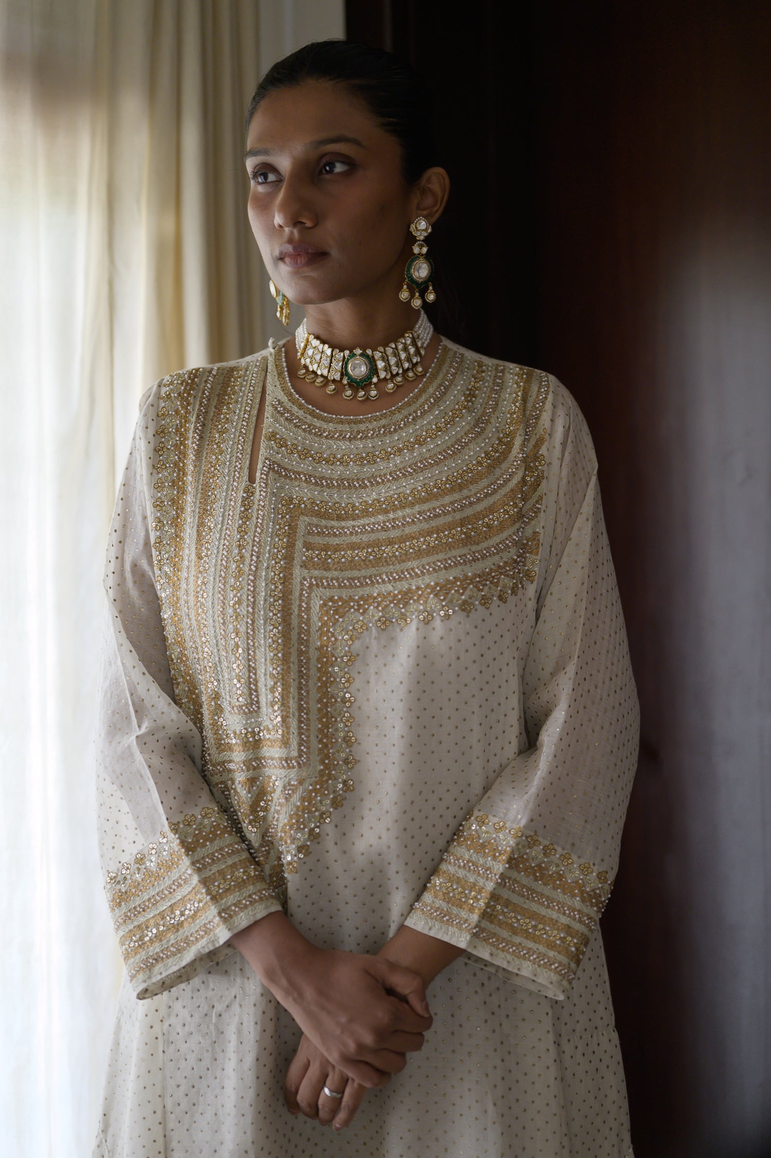 Afghan Kurta | Natural