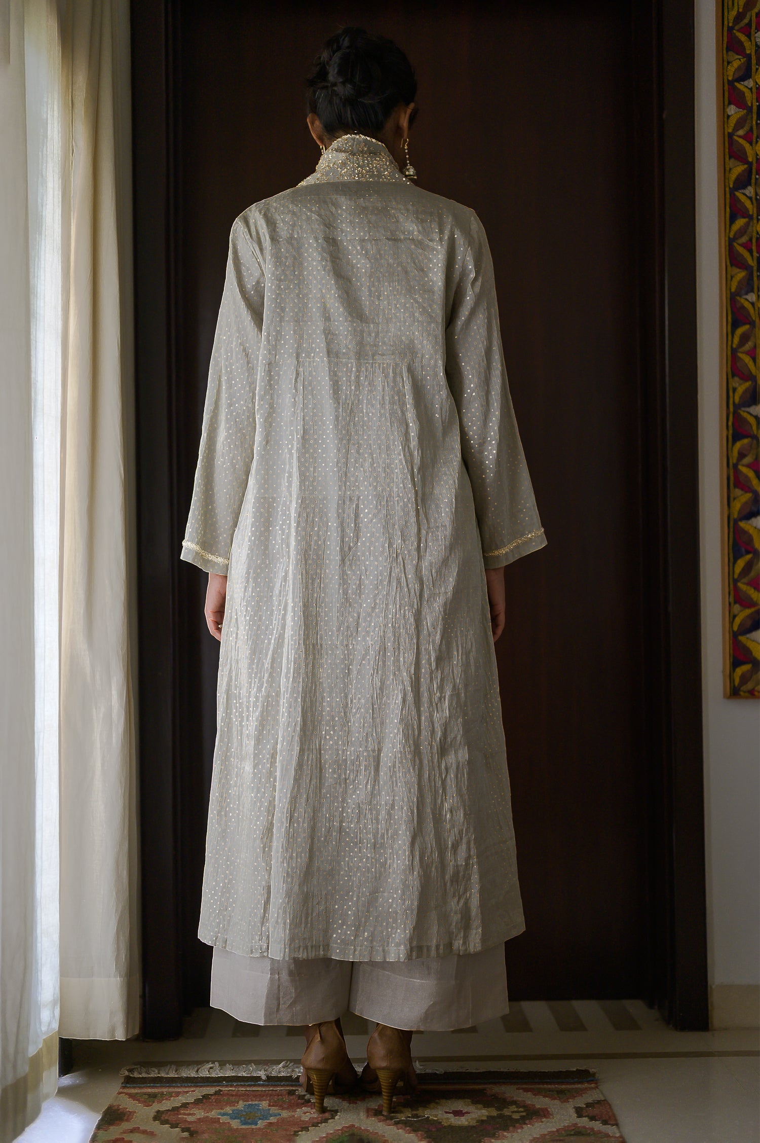Nadiya Jacket | Silver