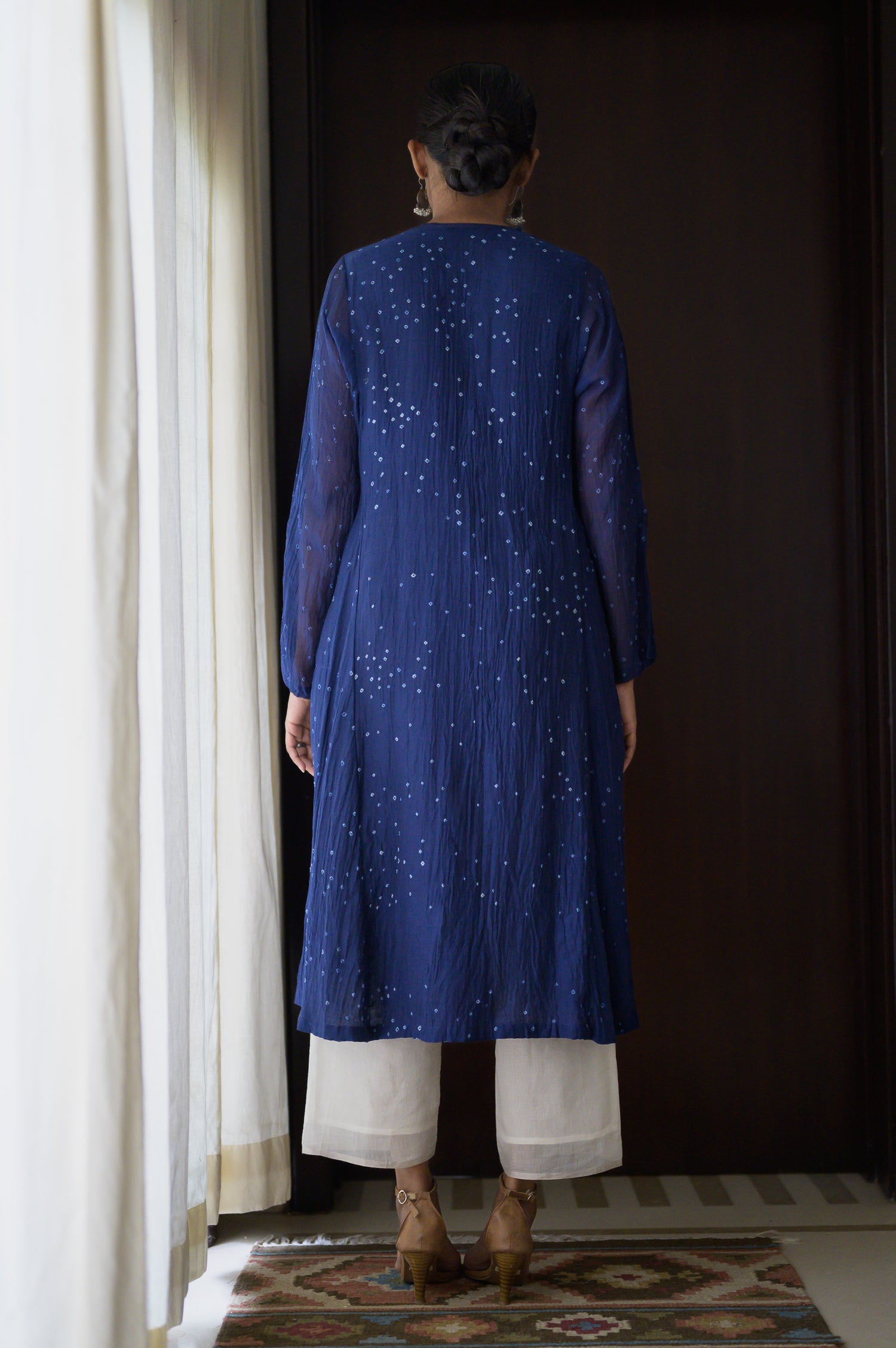 Afghan Kurta | Bandhani