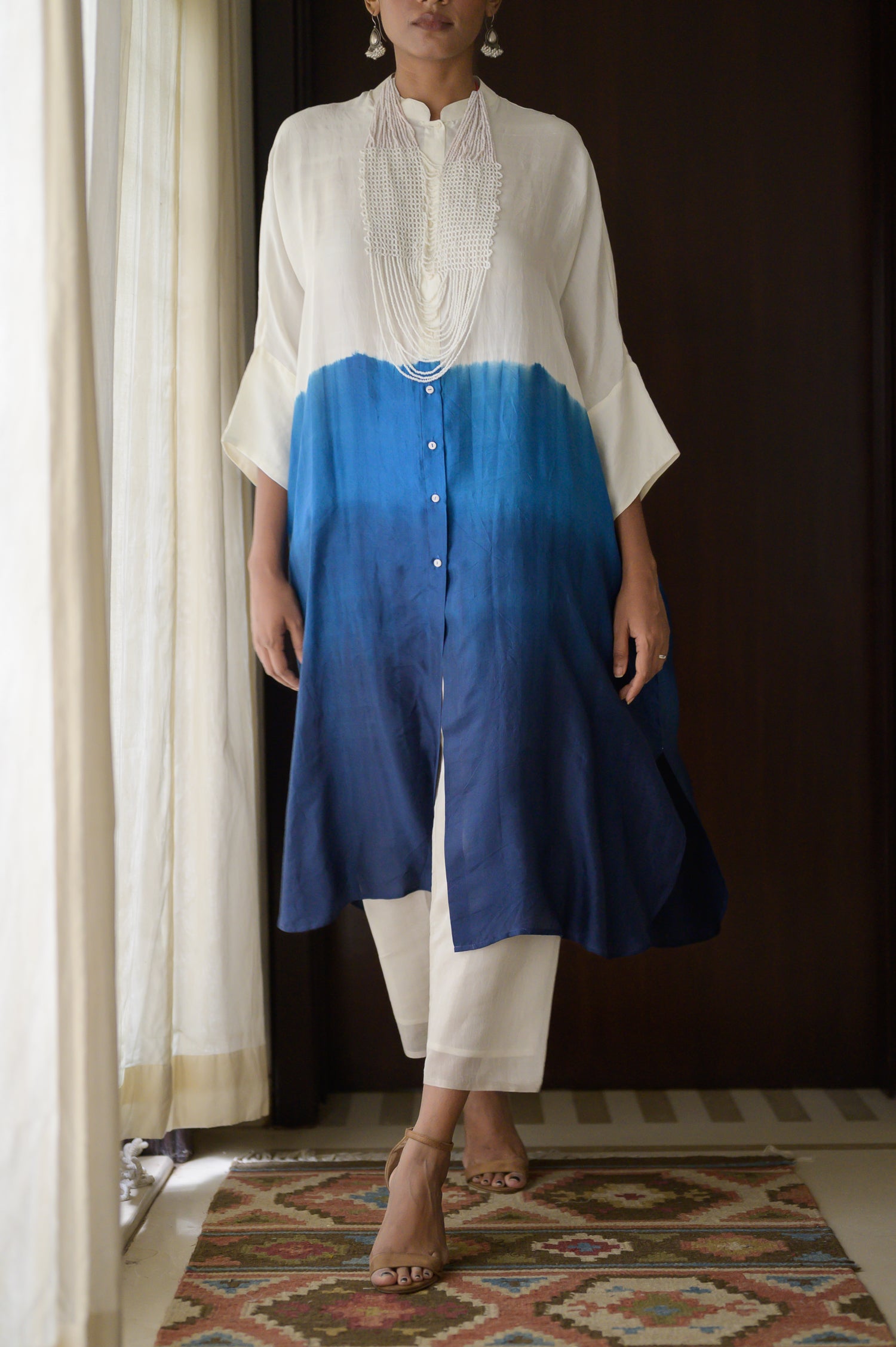 Bento Kaftan | Ombre | Indigo