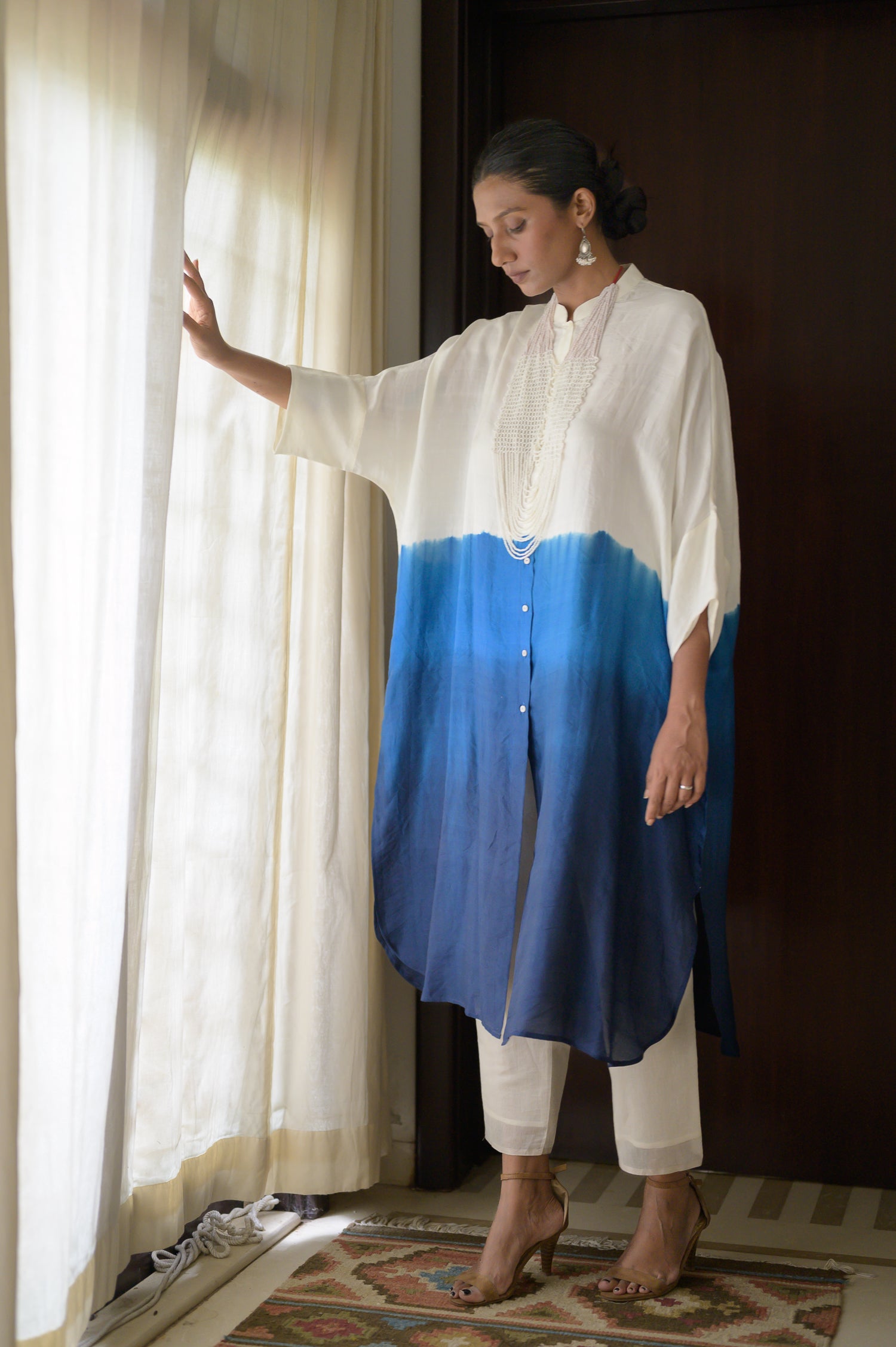 Bento Kaftan | Ombre | Indigo