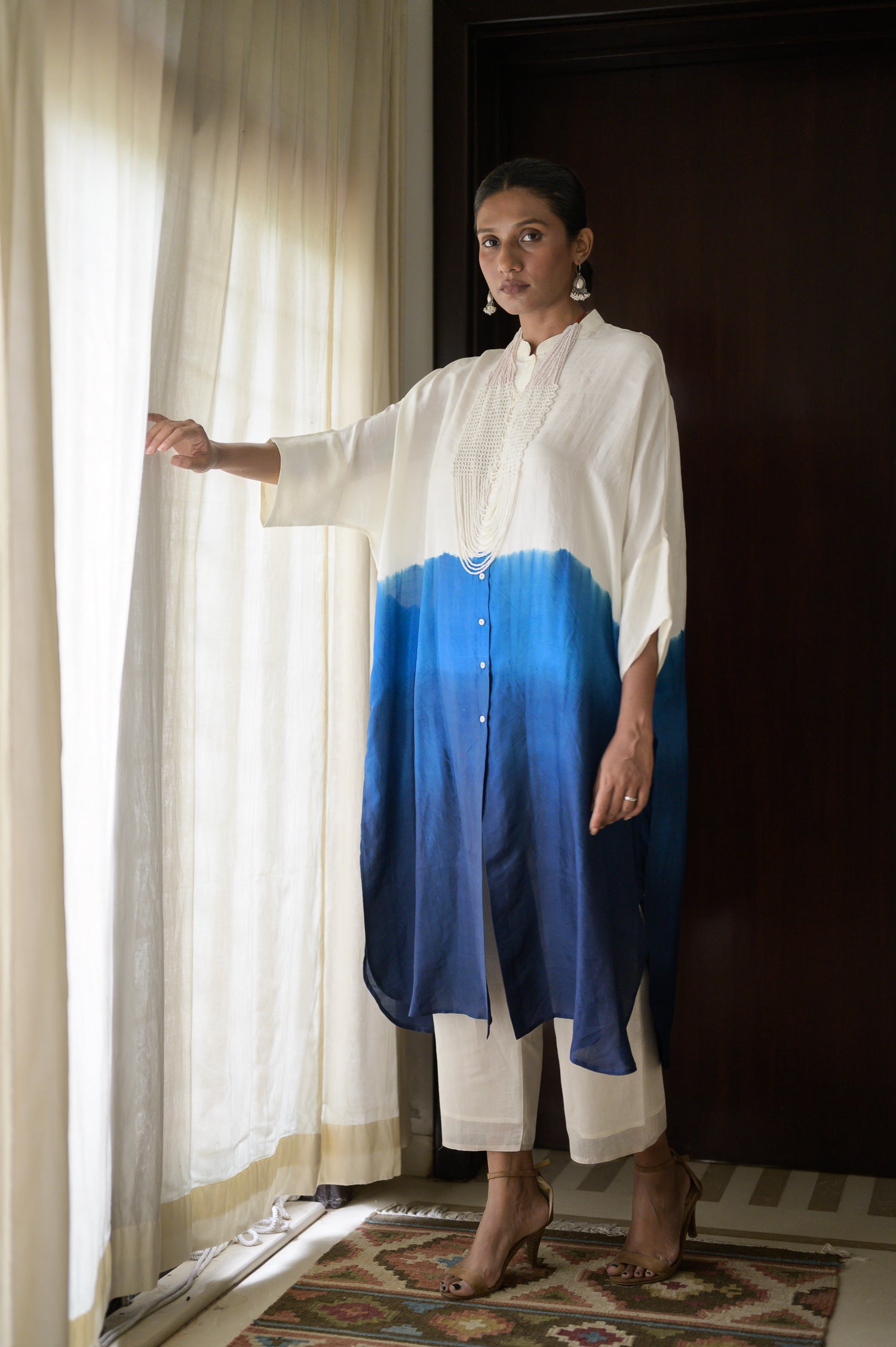 Bento Kaftan | Ombre | Indigo