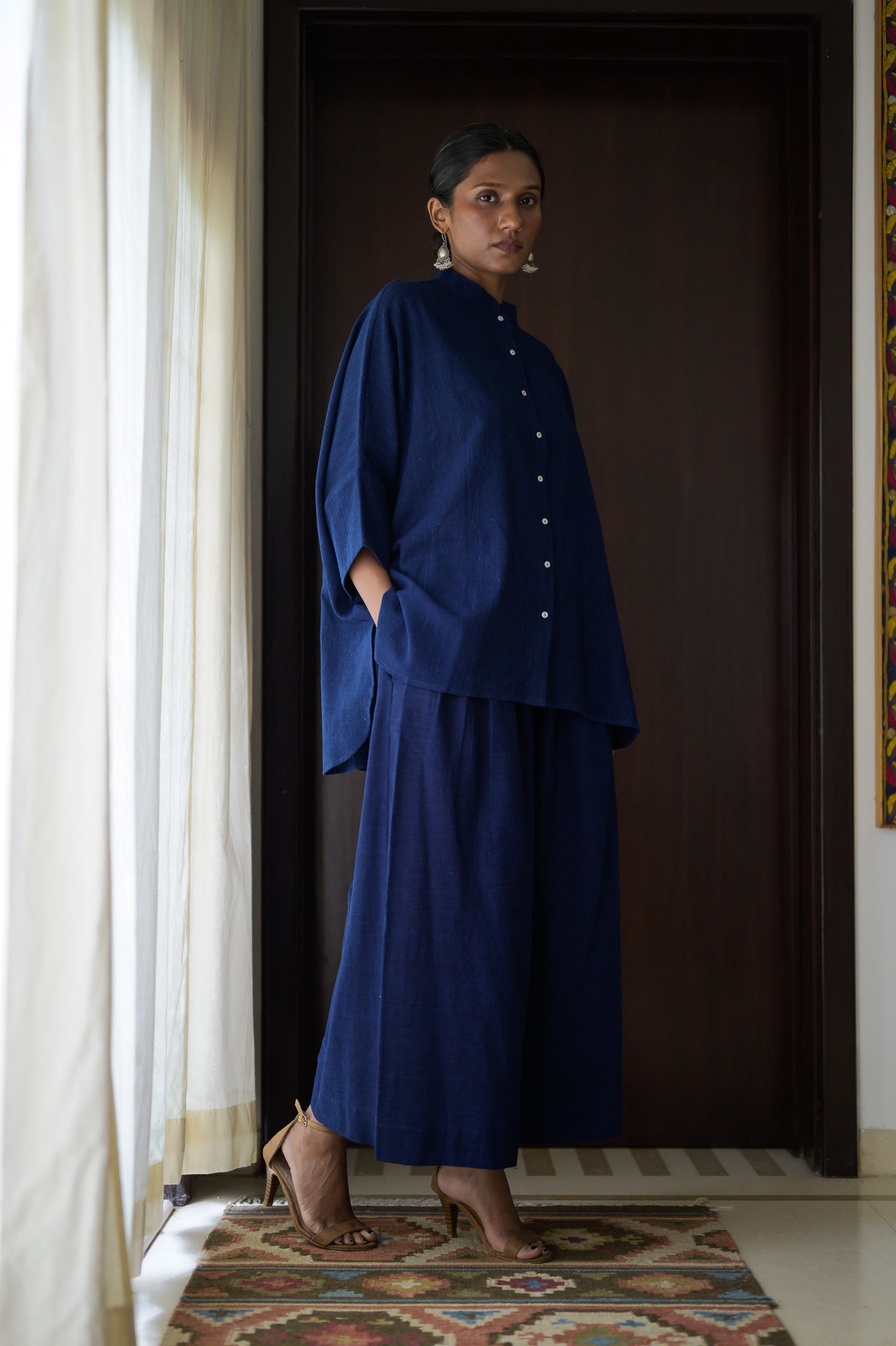 Bento Shirt | Indigo Blue