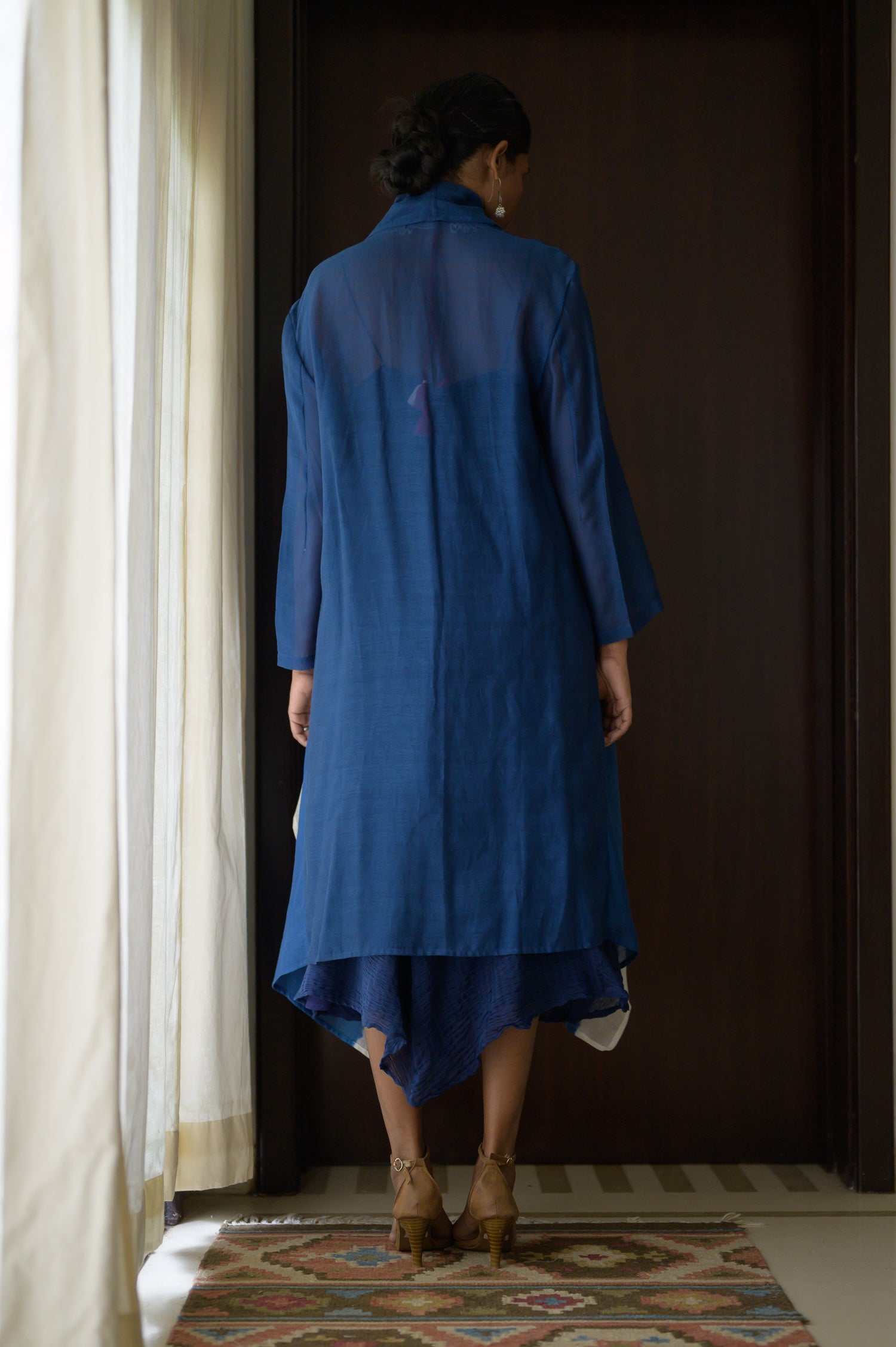 Spaghetti Dress | Indigo Blue