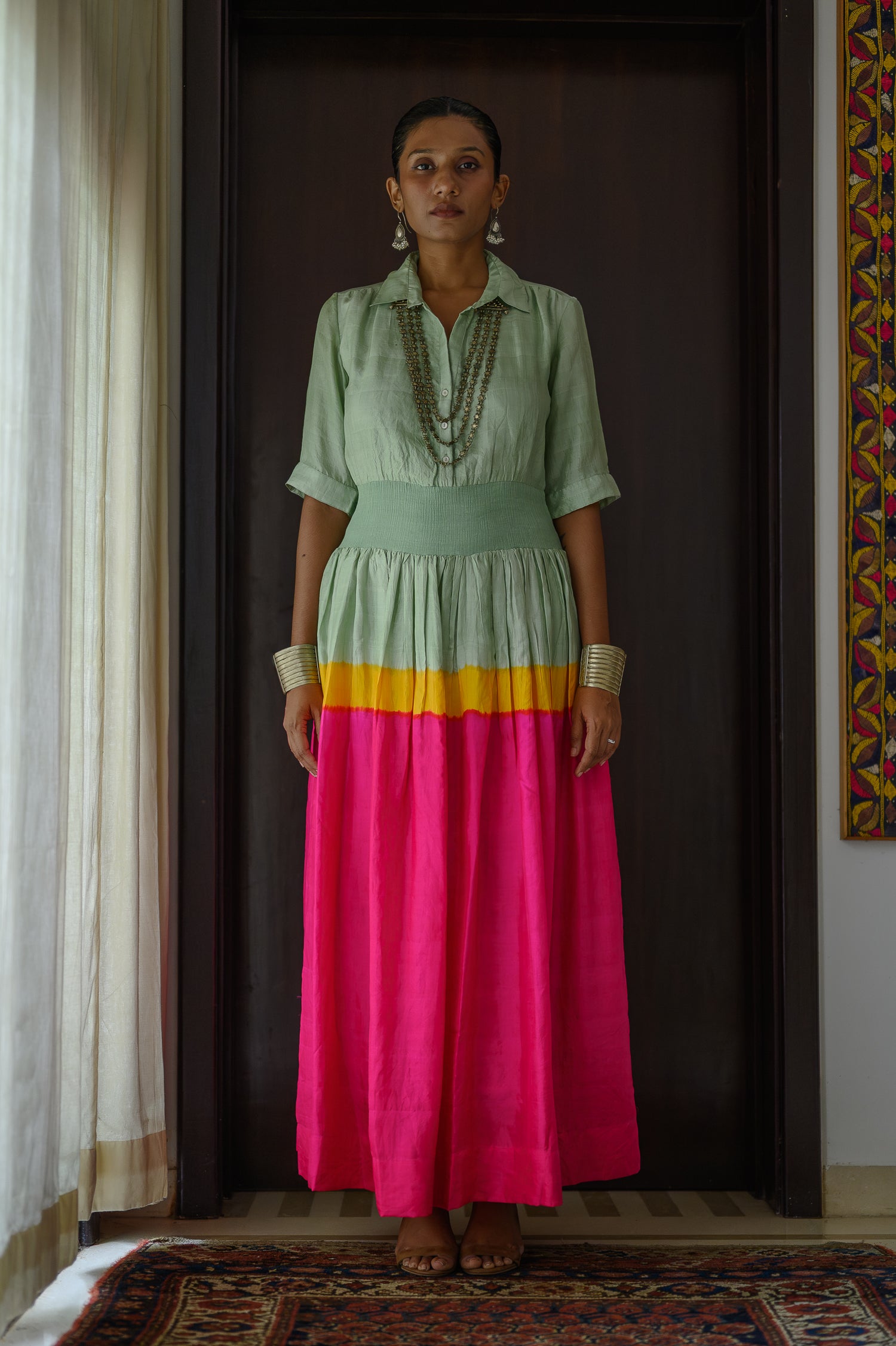 Long Dress | Tea Green