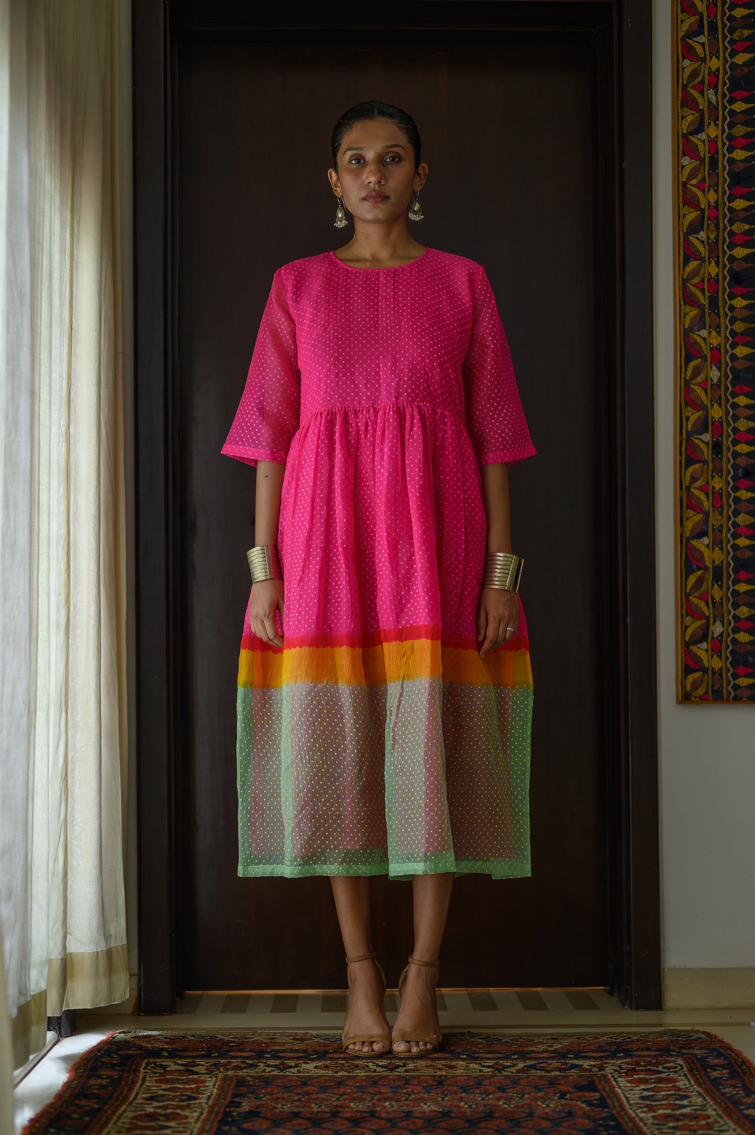 Long Day Dress | Hot Pink