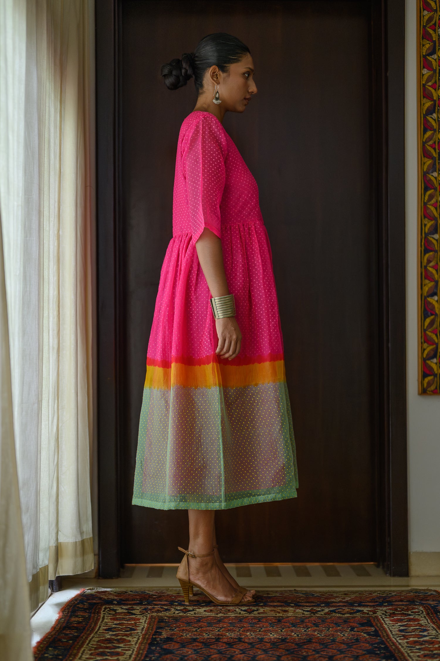 Long Day Dress | Hot Pink
