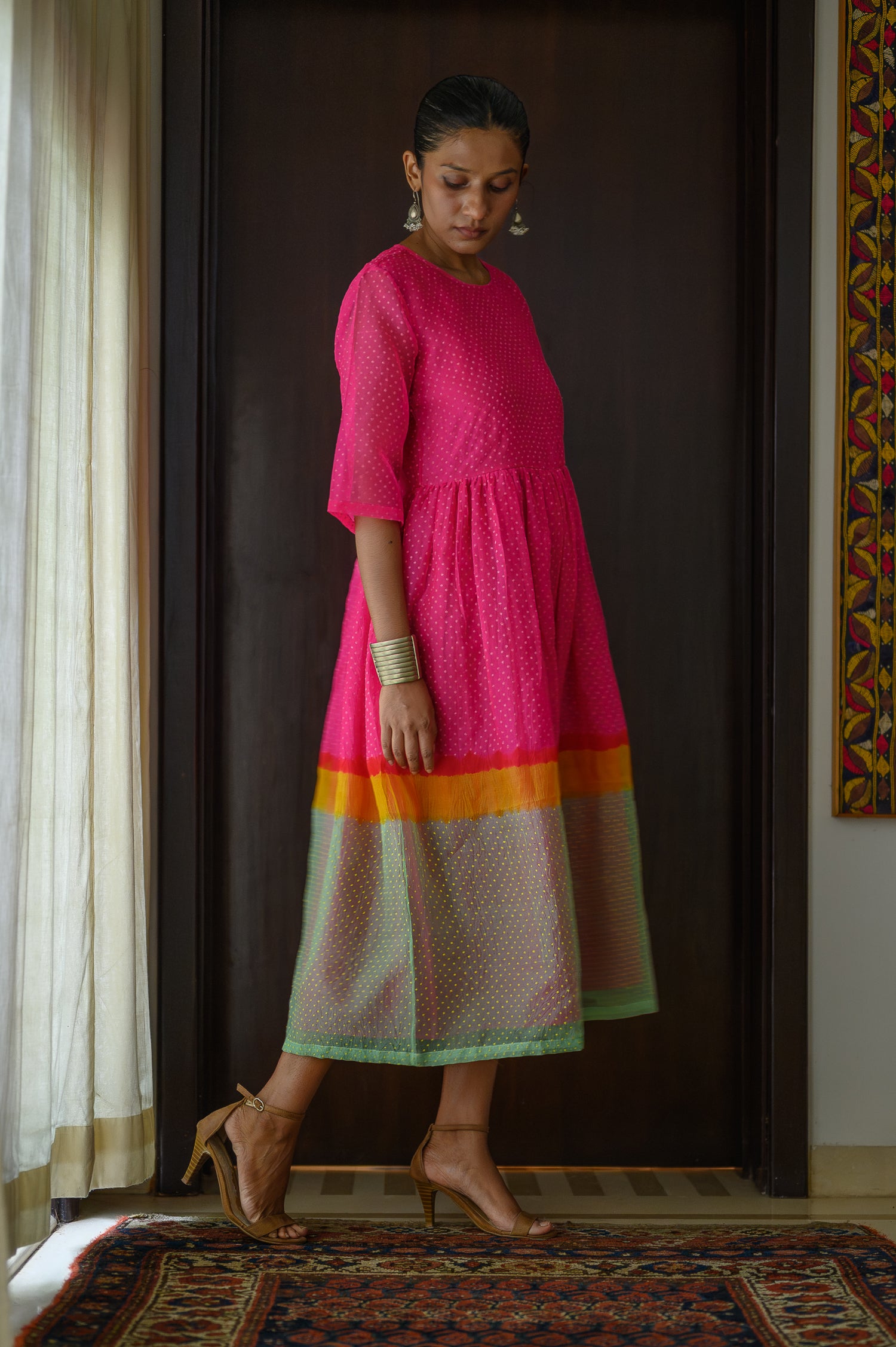 Long Day Dress | Hot Pink