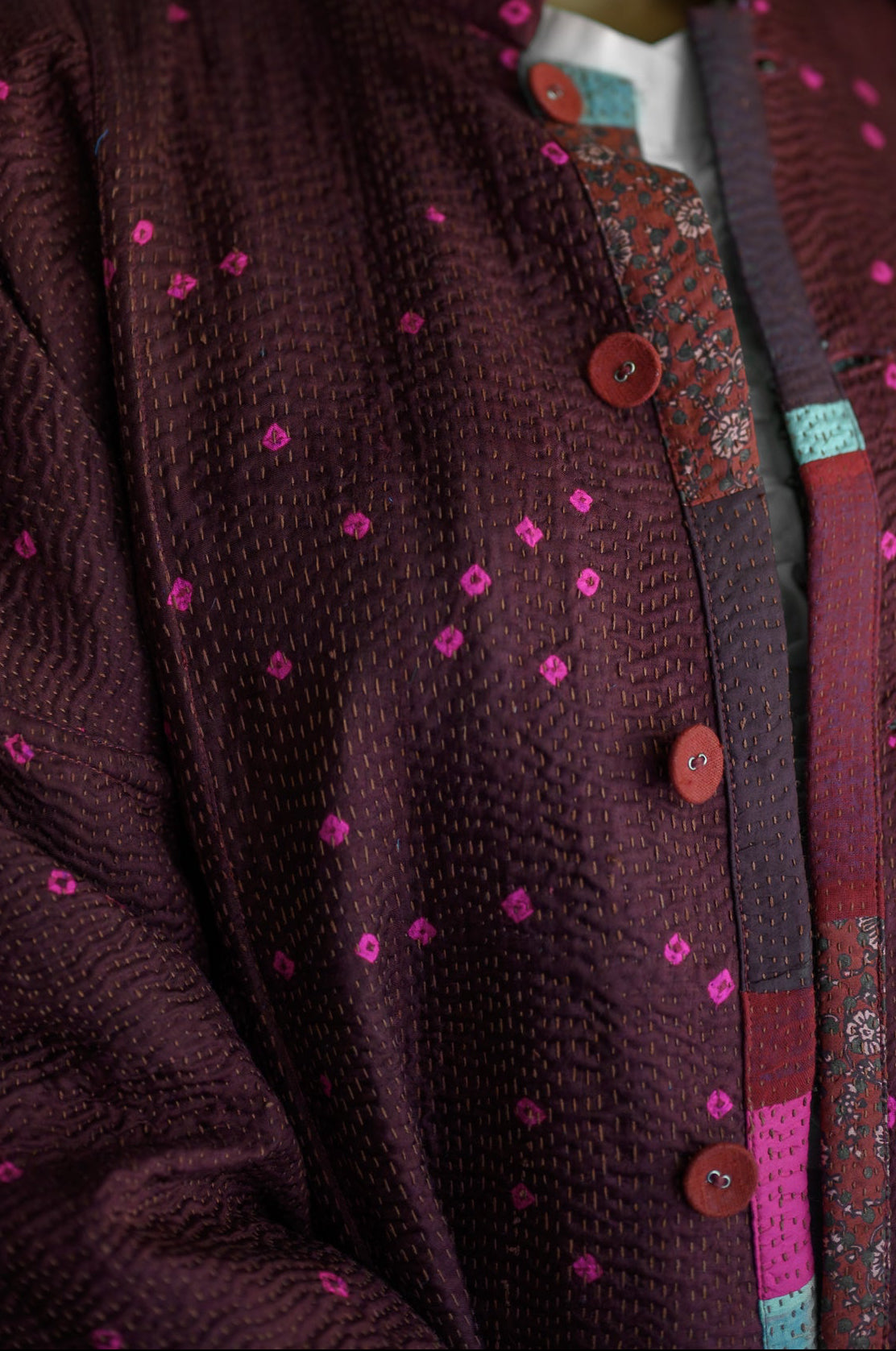 Ottoman Jacket | Maroon