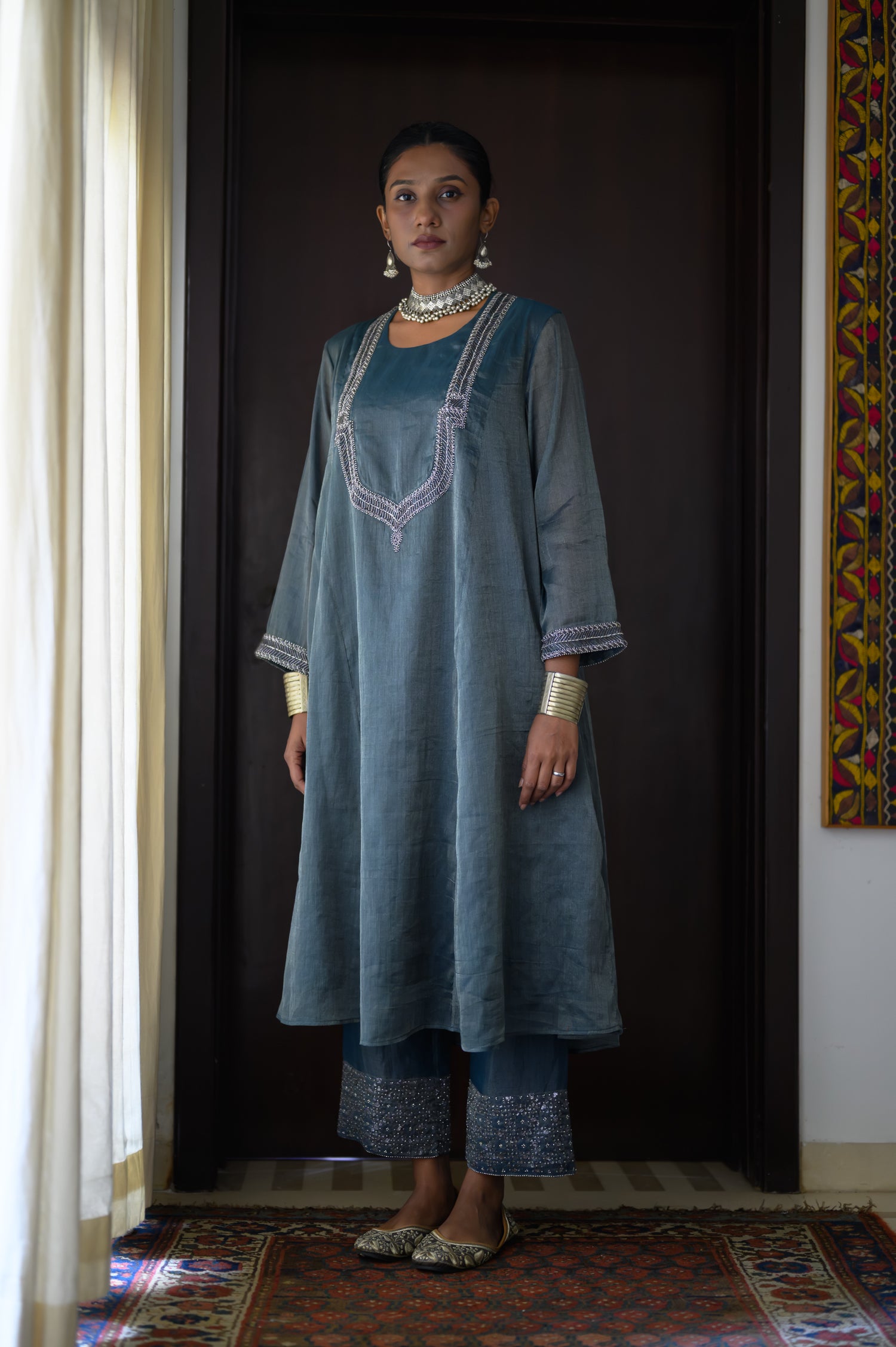 Inaya Kurta | Blue