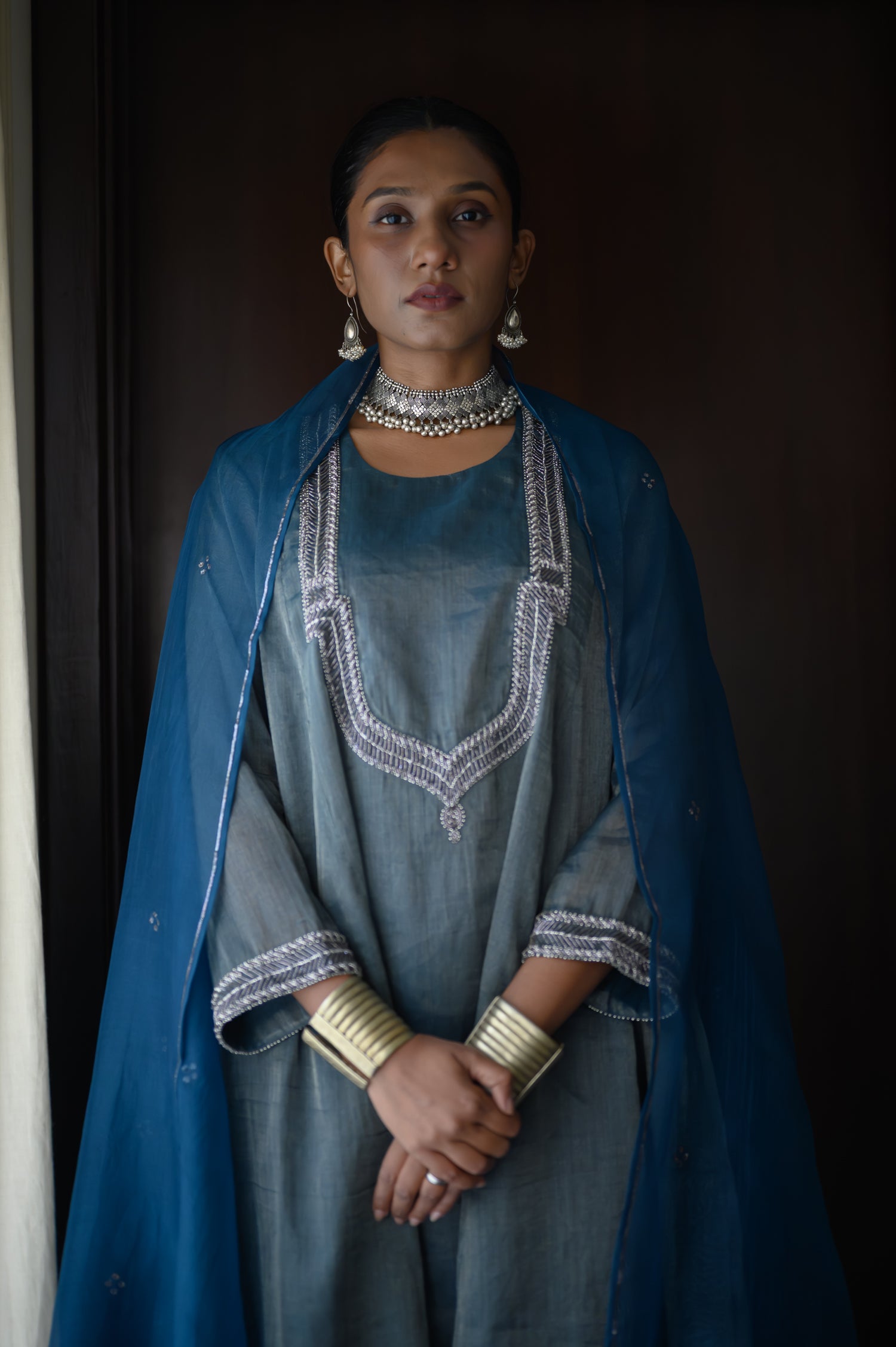 Inaya Kurta | Blue